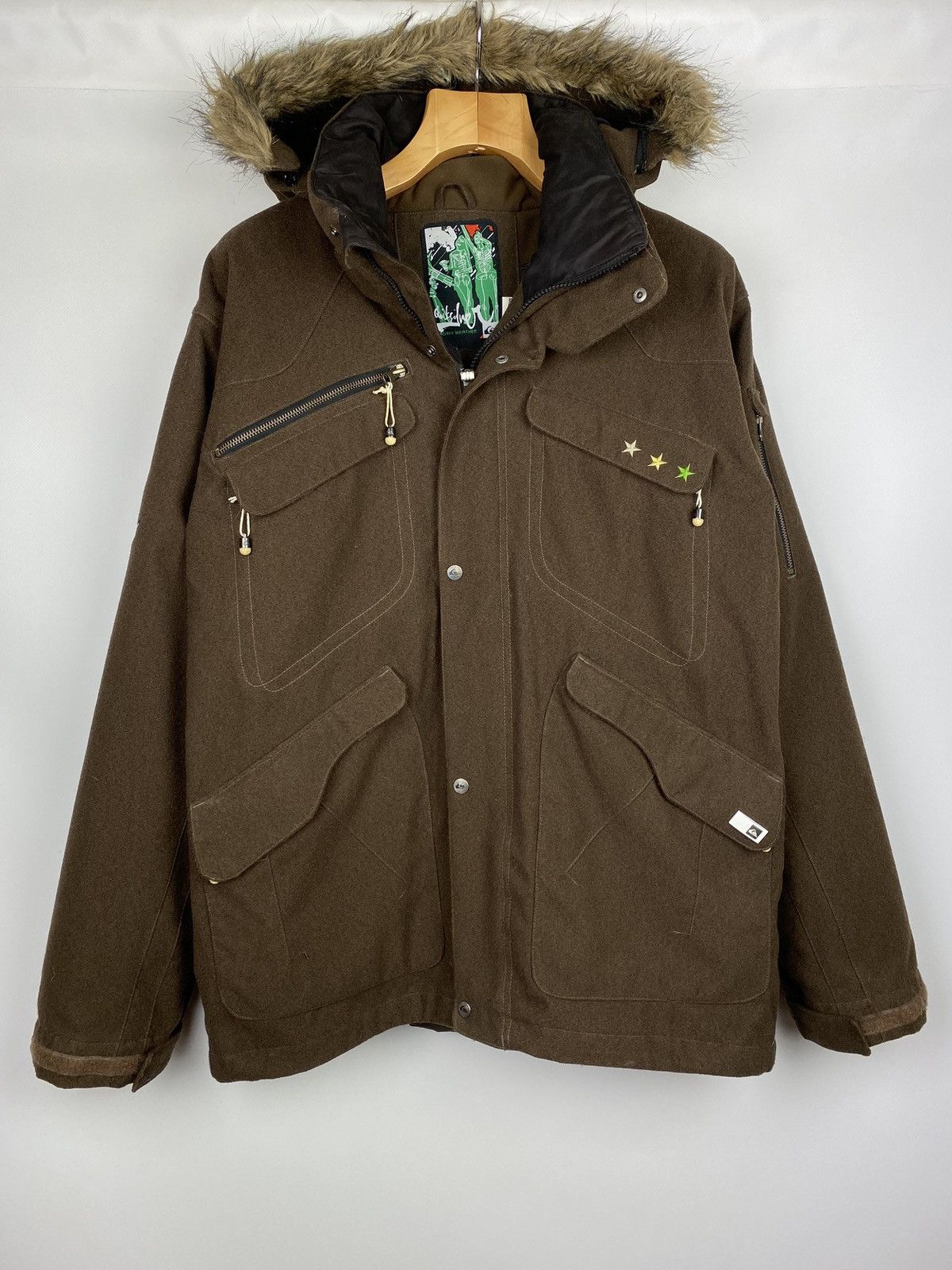 Quicksilver Quicksilver men’s recco heavy weather ski jacket size M Size US M / EU 48-50 / 2 - 1 Thumbnail