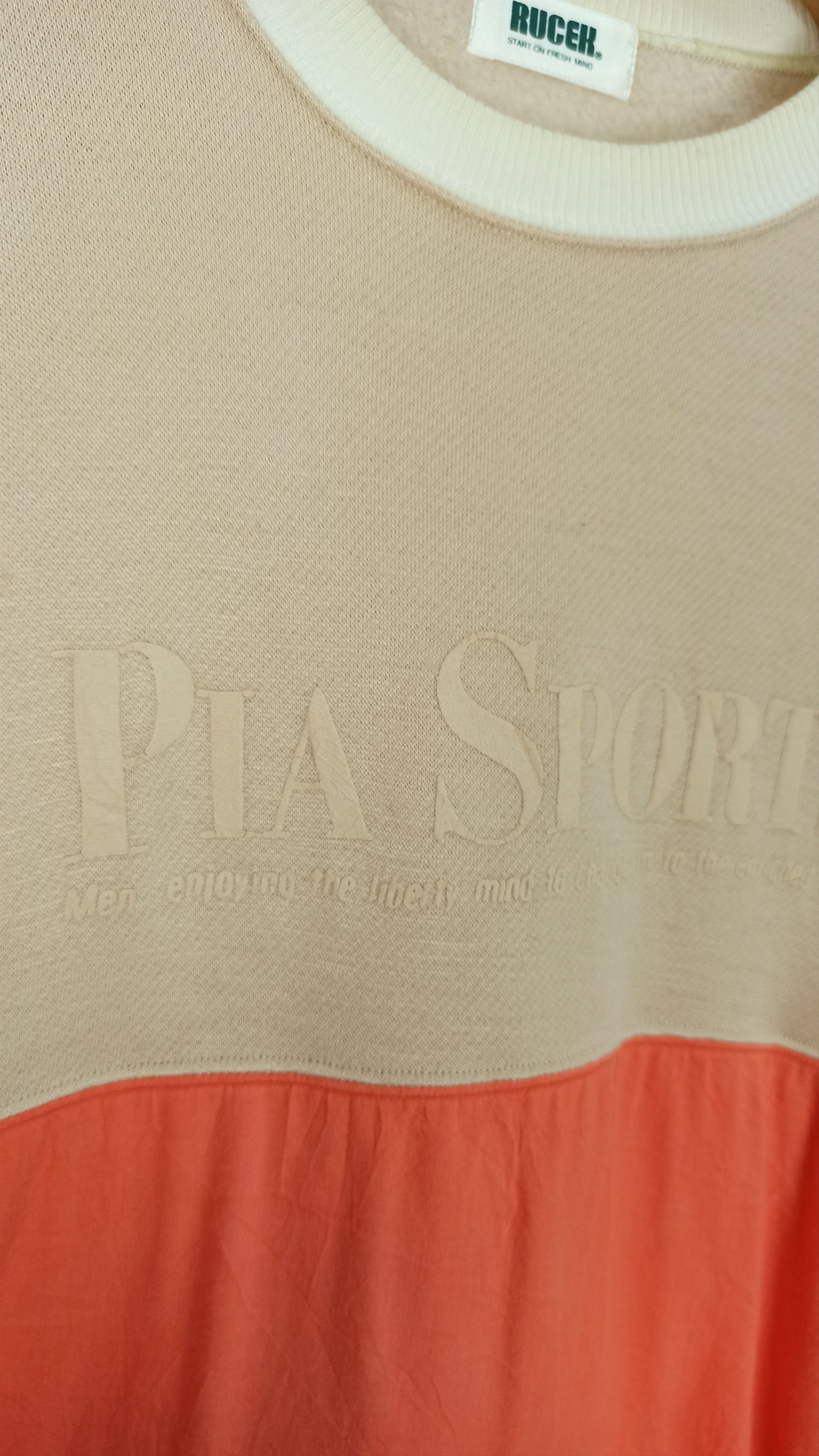 Japanese Brand Vintage Pia sport Sweatshirt Crewneck Spells out Logo Size US S / EU 44-46 / 1 - 3 Thumbnail