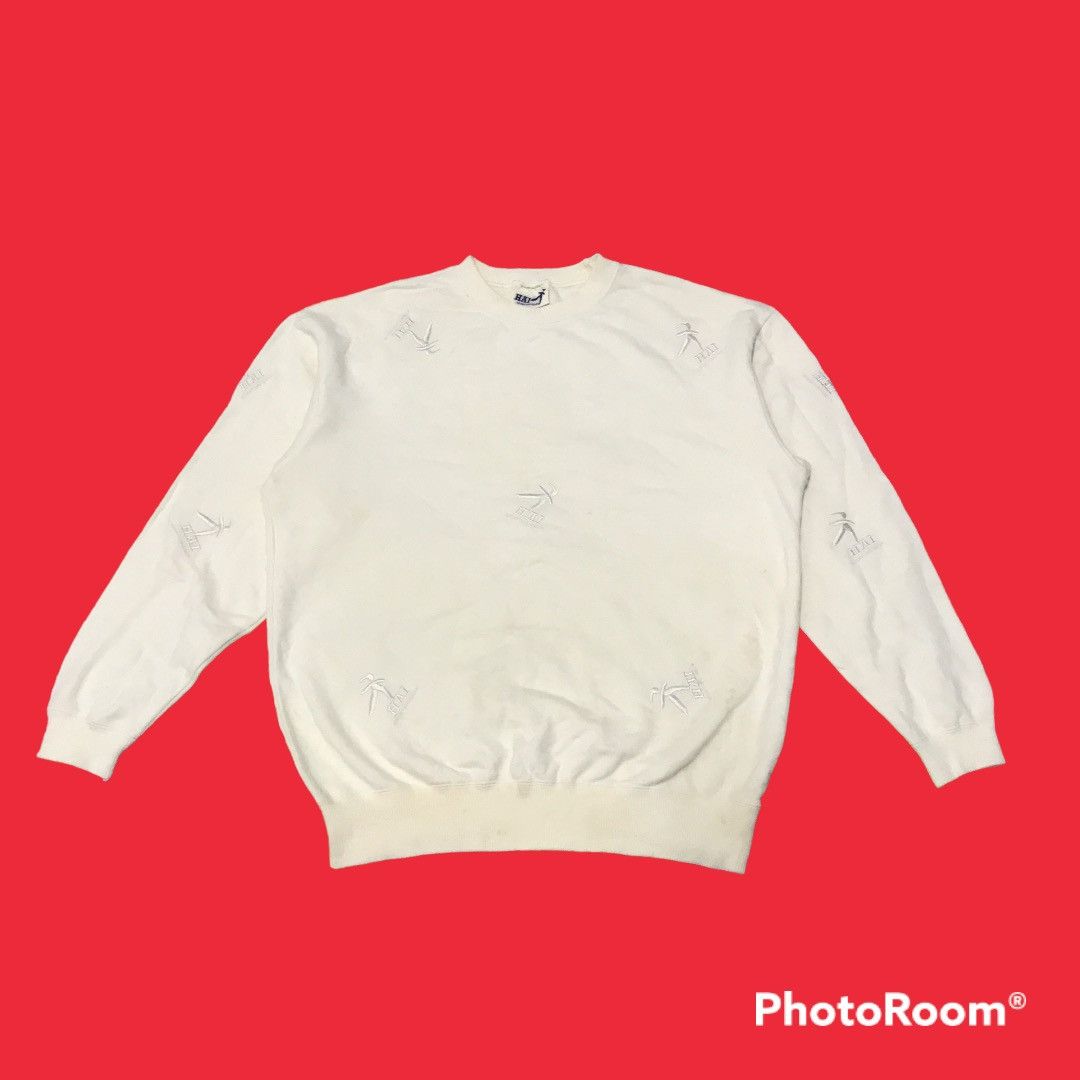 Hai Sporting Gear Monogram Embroidery Logo Sweatshirt By I.S