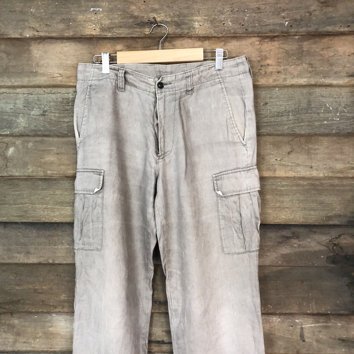 Japanese Brand Japan utility multipocket tactical Brown Cargo Pants #7061 Size US 30 / EU 46 - 2 Thumbnail