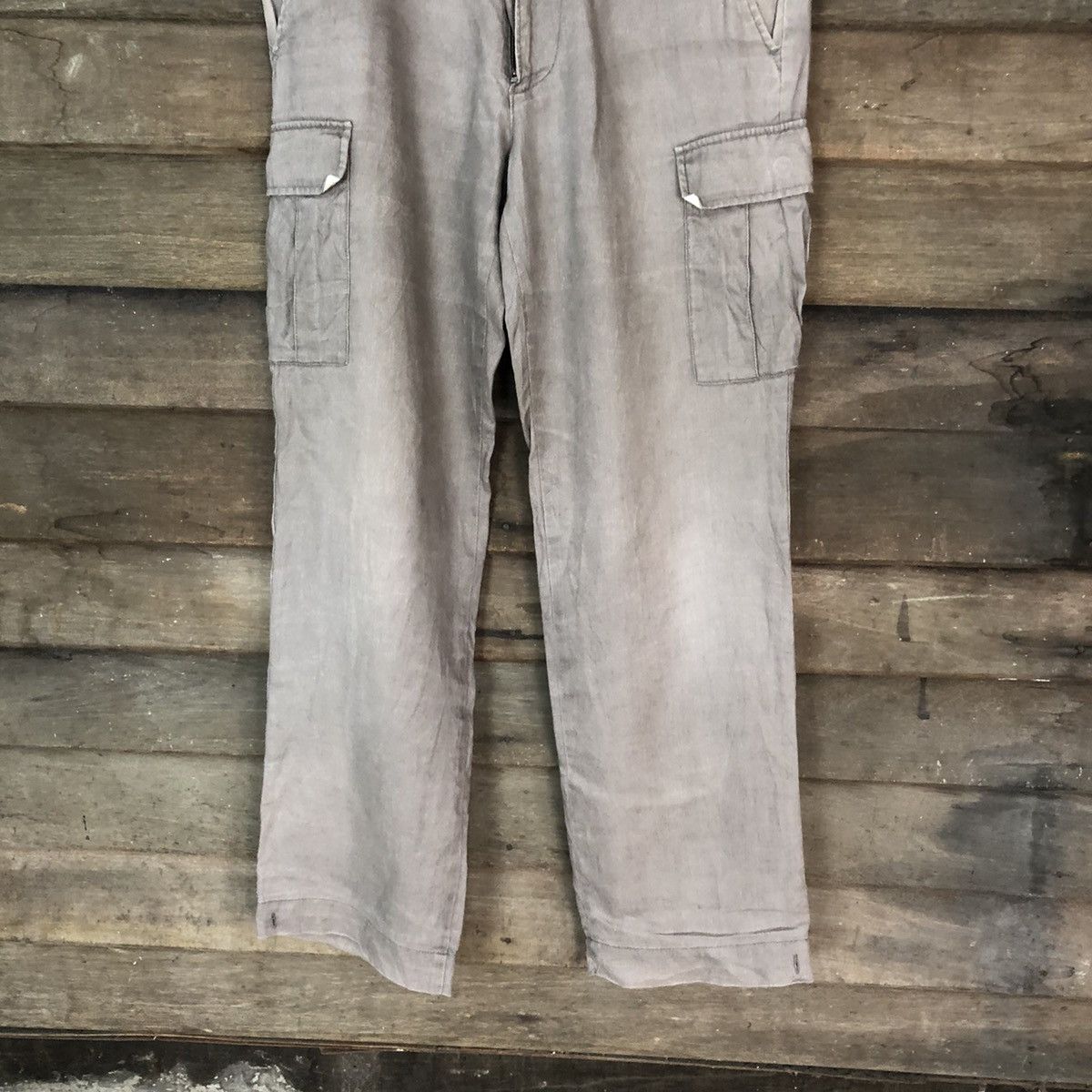 Japanese Brand Japan utility multipocket tactical Brown Cargo Pants #7061 Size US 30 / EU 46 - 3 Thumbnail