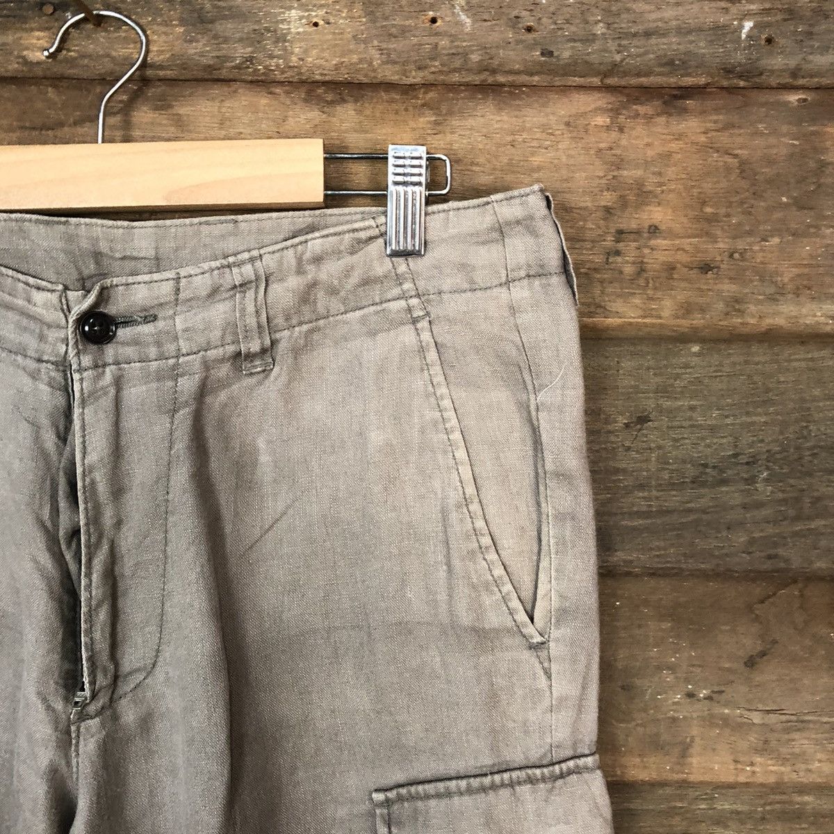 Japanese Brand Japan utility multipocket tactical Brown Cargo Pants #7061 Size US 30 / EU 46 - 5 Thumbnail