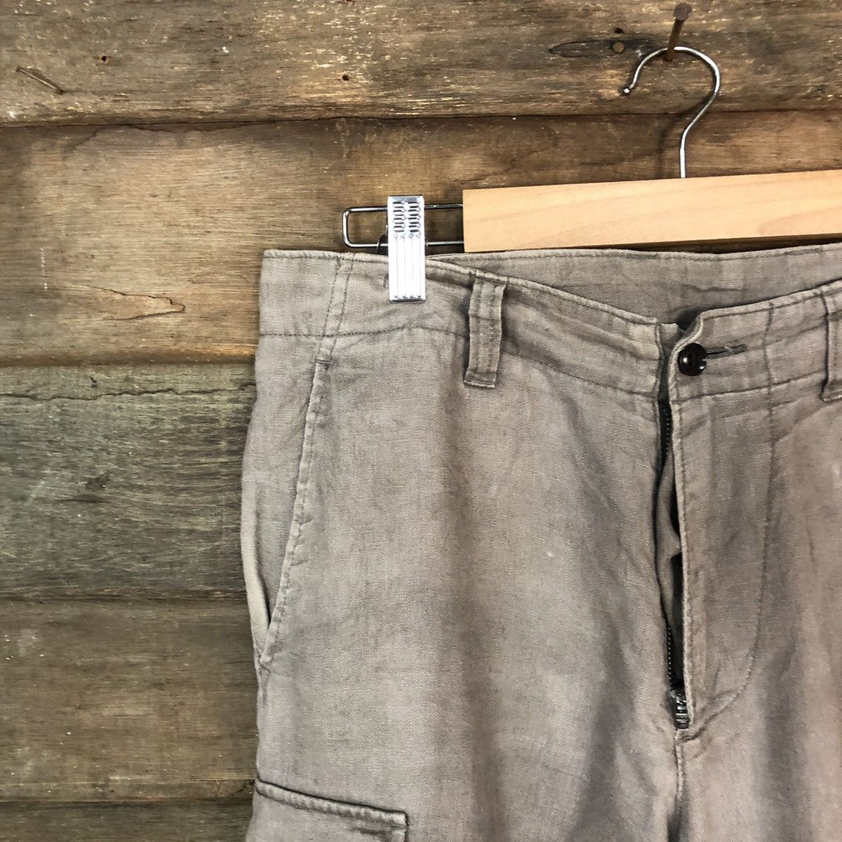Japanese Brand Japan utility multipocket tactical Brown Cargo Pants #7061 Size US 30 / EU 46 - 4 Thumbnail