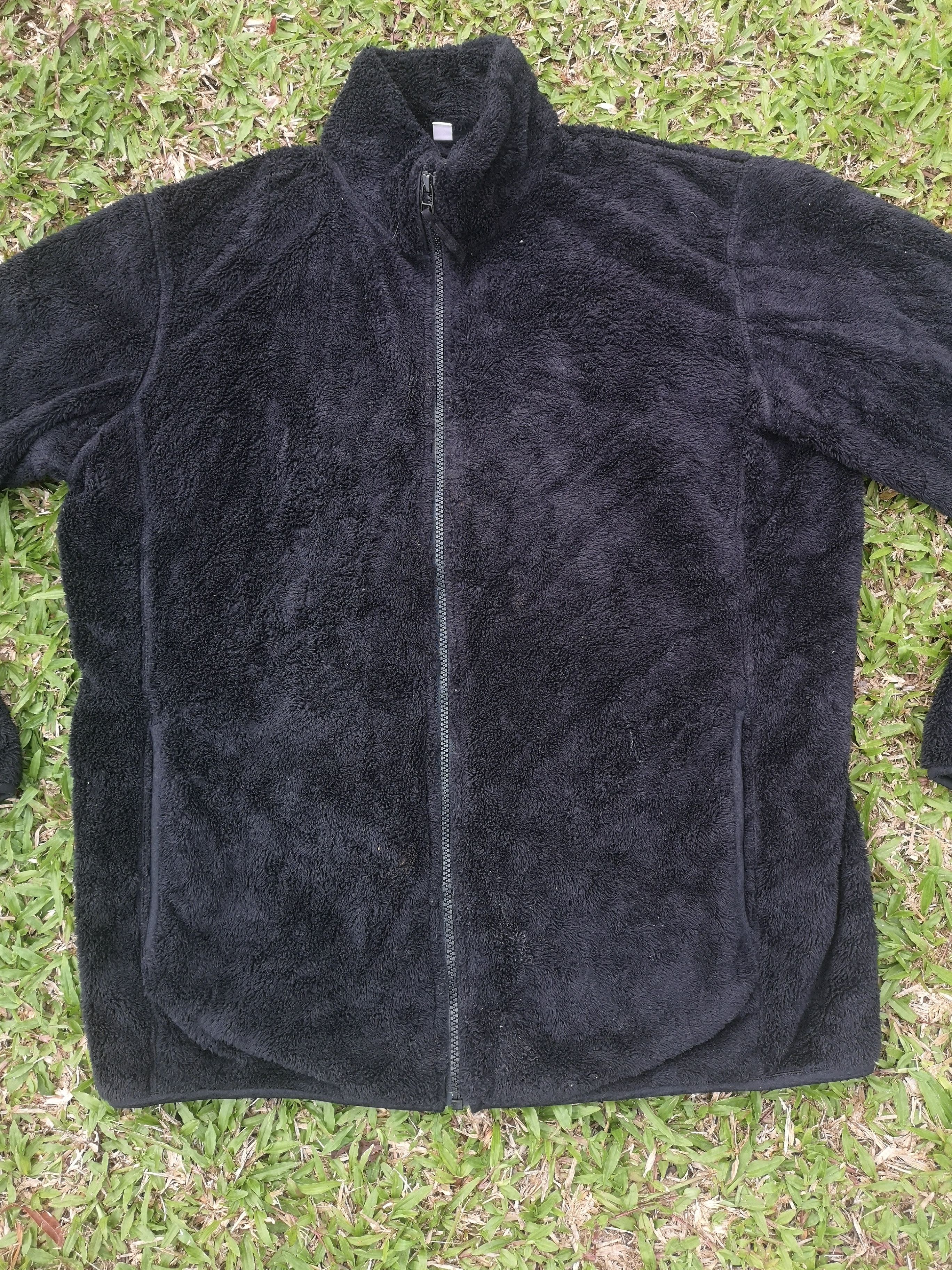 Japanese Brand × Uniqlo Uniqlo Faux fux Fleece Zipper Jacket Size US XL / EU 56 / 4 - 5 Thumbnail