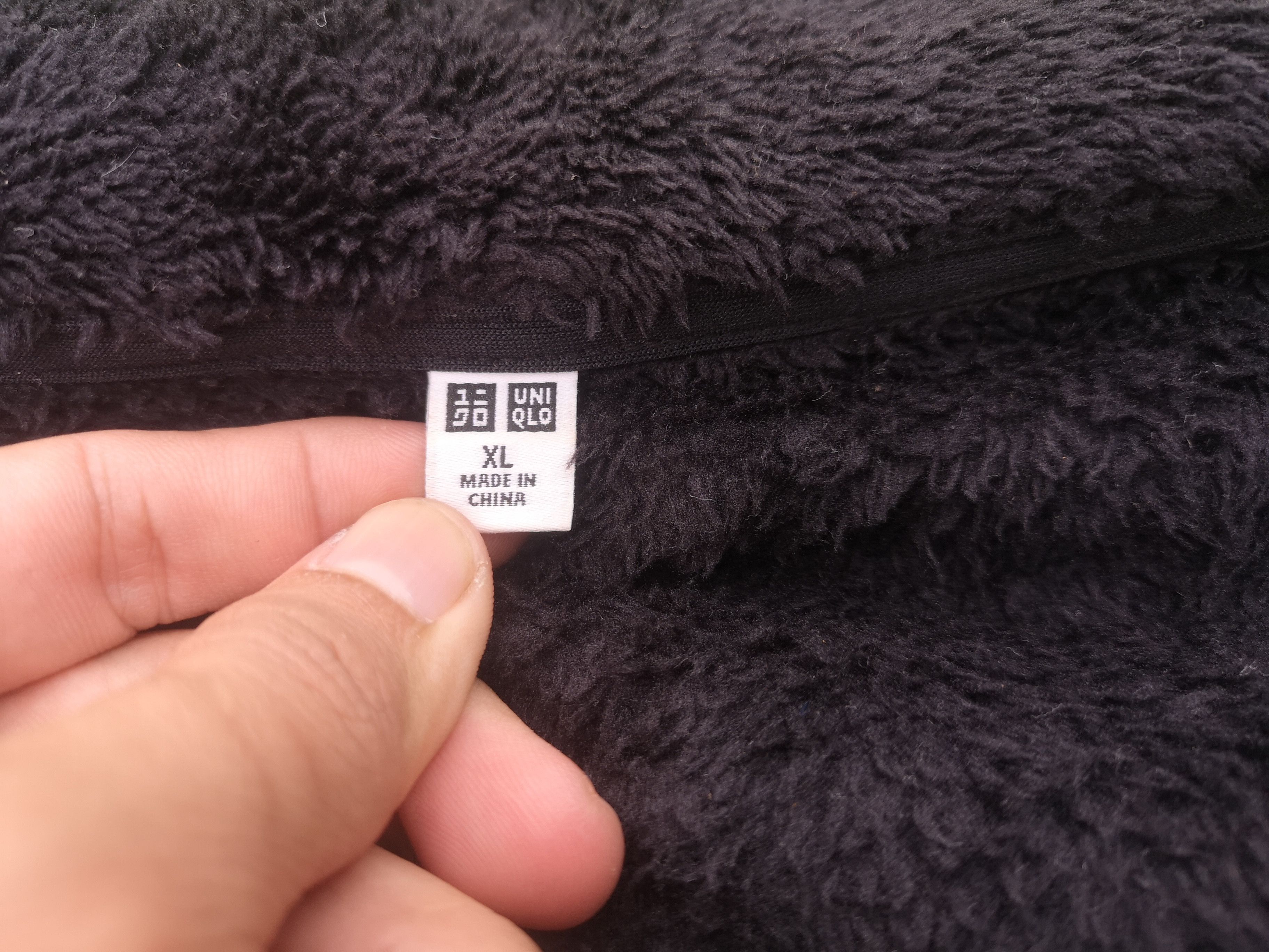 Japanese Brand × Uniqlo Uniqlo Faux fux Fleece Zipper Jacket Size US XL / EU 56 / 4 - 9 Thumbnail