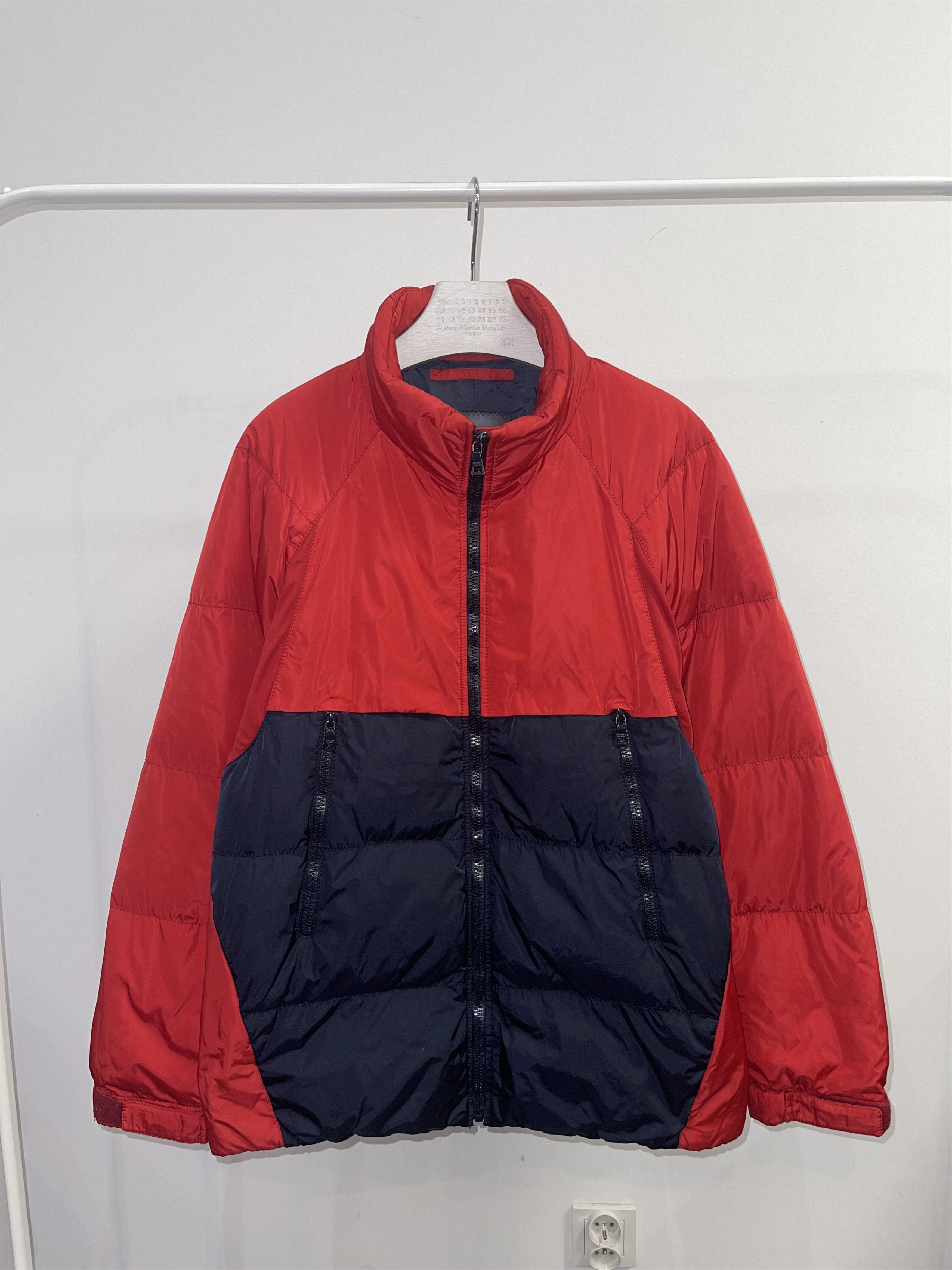 Prada AW08 Prada Red Tab Logo Two Tone Down Puffer Jacket Size US L / EU 52-54 / 3 - 2 Thumbnail