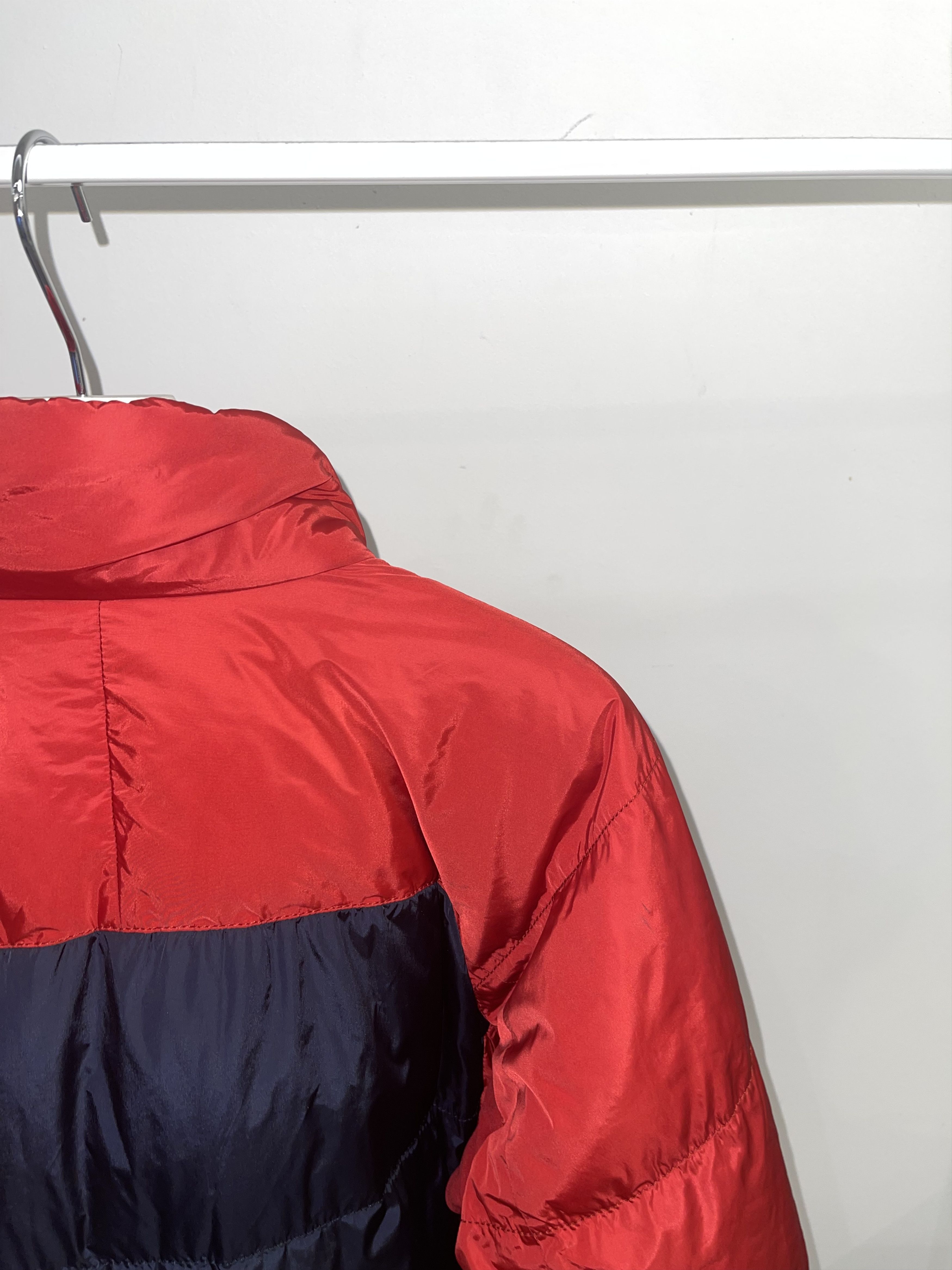Prada AW08 Prada Red Tab Logo Two Tone Down Puffer Jacket Size US L / EU 52-54 / 3 - 6 Thumbnail