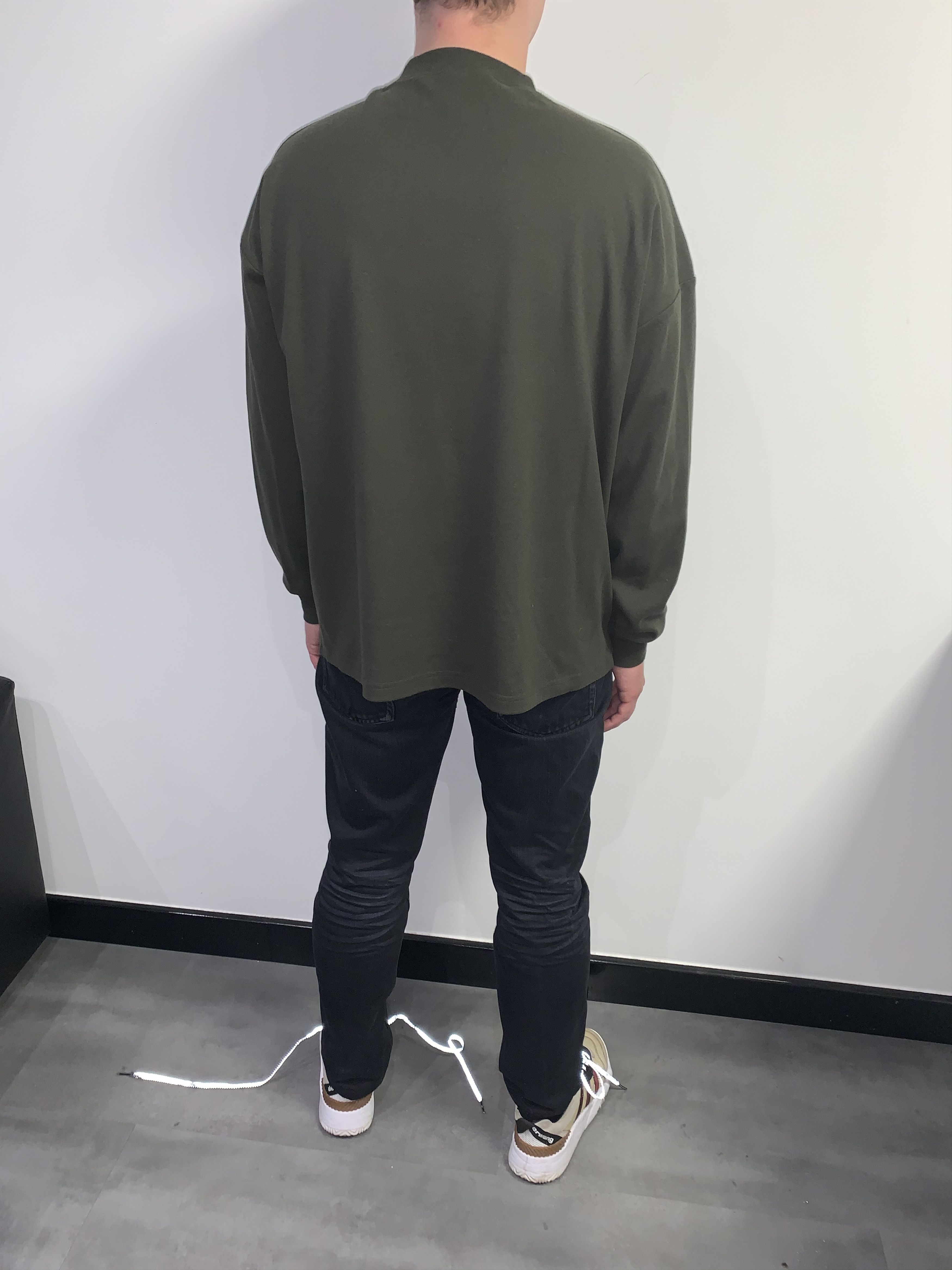 Alyx × Visual DS! Alyx X Visual "Aleeks" Logo Khaki Sweatshirt Size US L / EU 52-54 / 3 - 2 Thumbnail