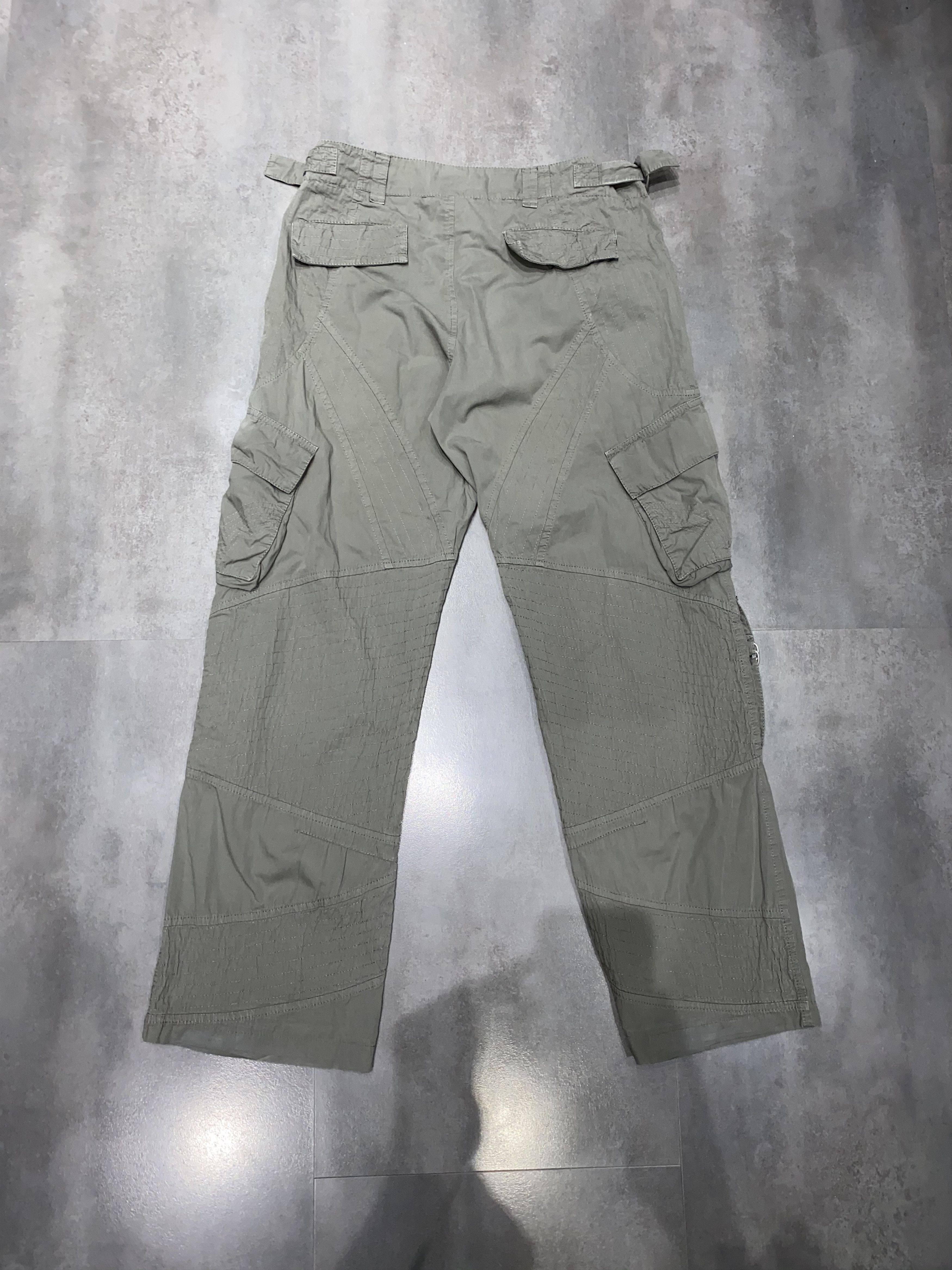 Dolce & Gabbana Archive Dolce Gabbana Olive Bondage Cargo Pants Size US 34 / EU 50 - 11 Thumbnail