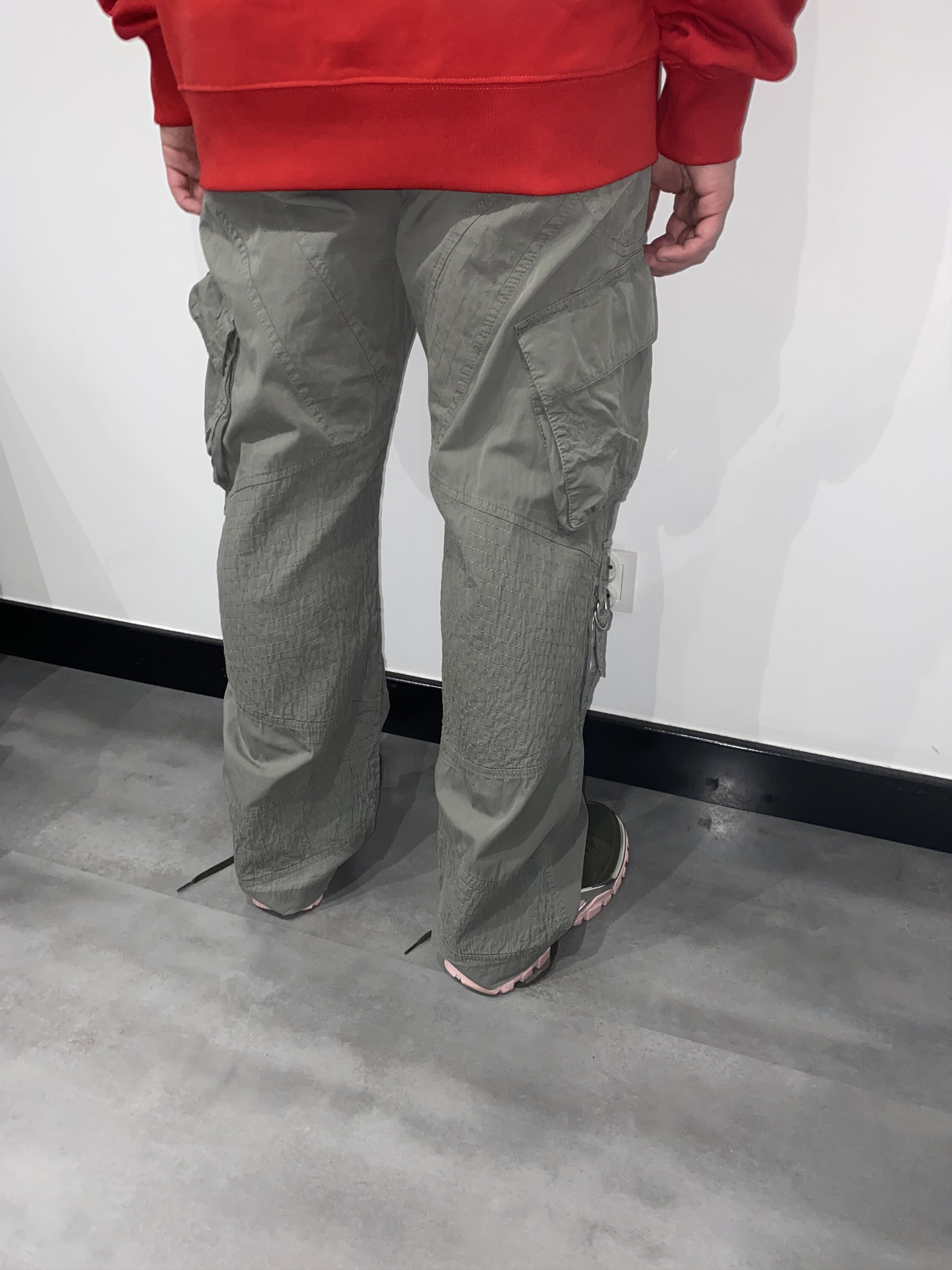Dolce & Gabbana Archive Dolce Gabbana Olive Bondage Cargo Pants Size US 34 / EU 50 - 6 Thumbnail