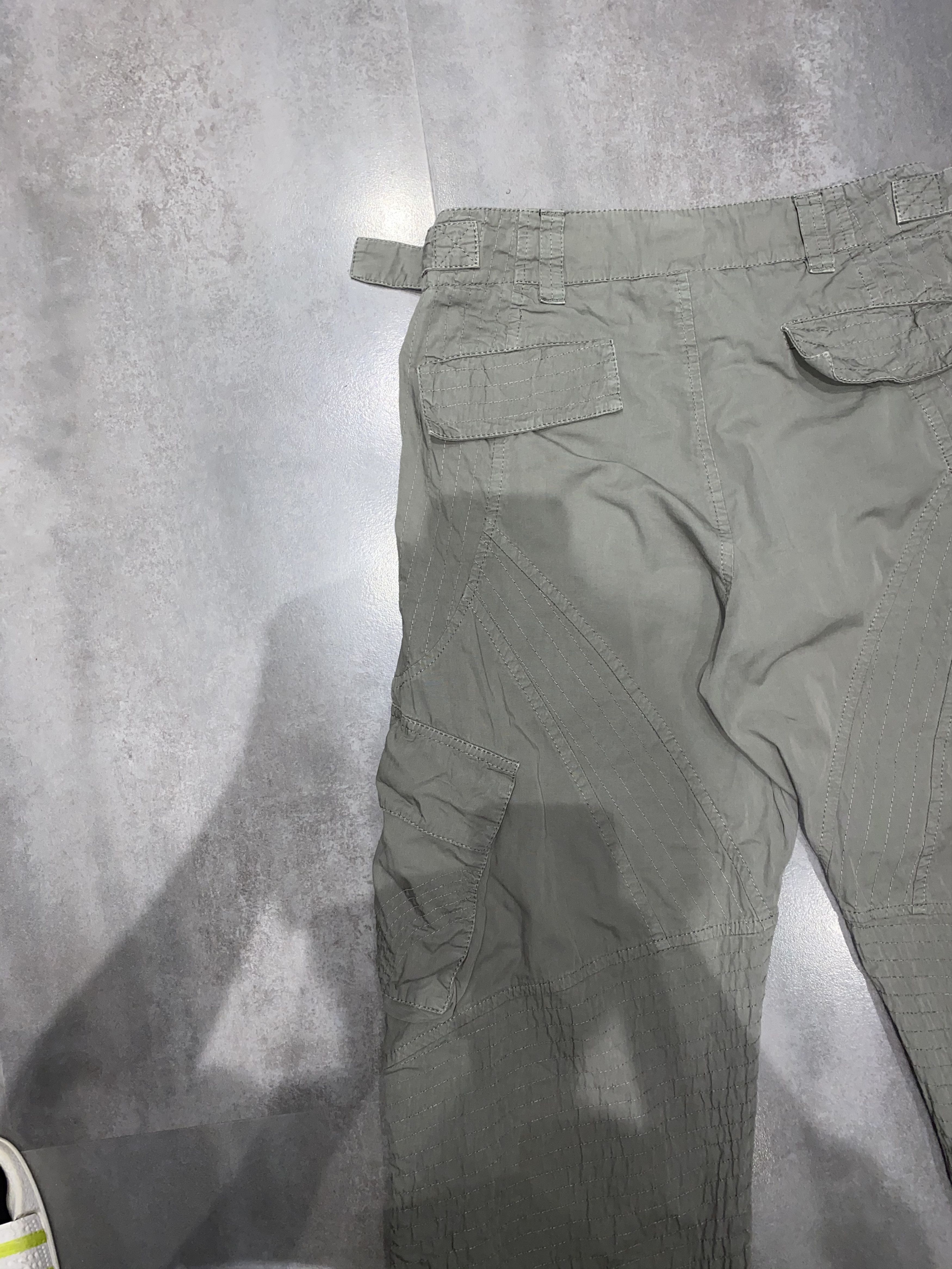Dolce & Gabbana Archive Dolce Gabbana Olive Bondage Cargo Pants Size US 34 / EU 50 - 12 Thumbnail