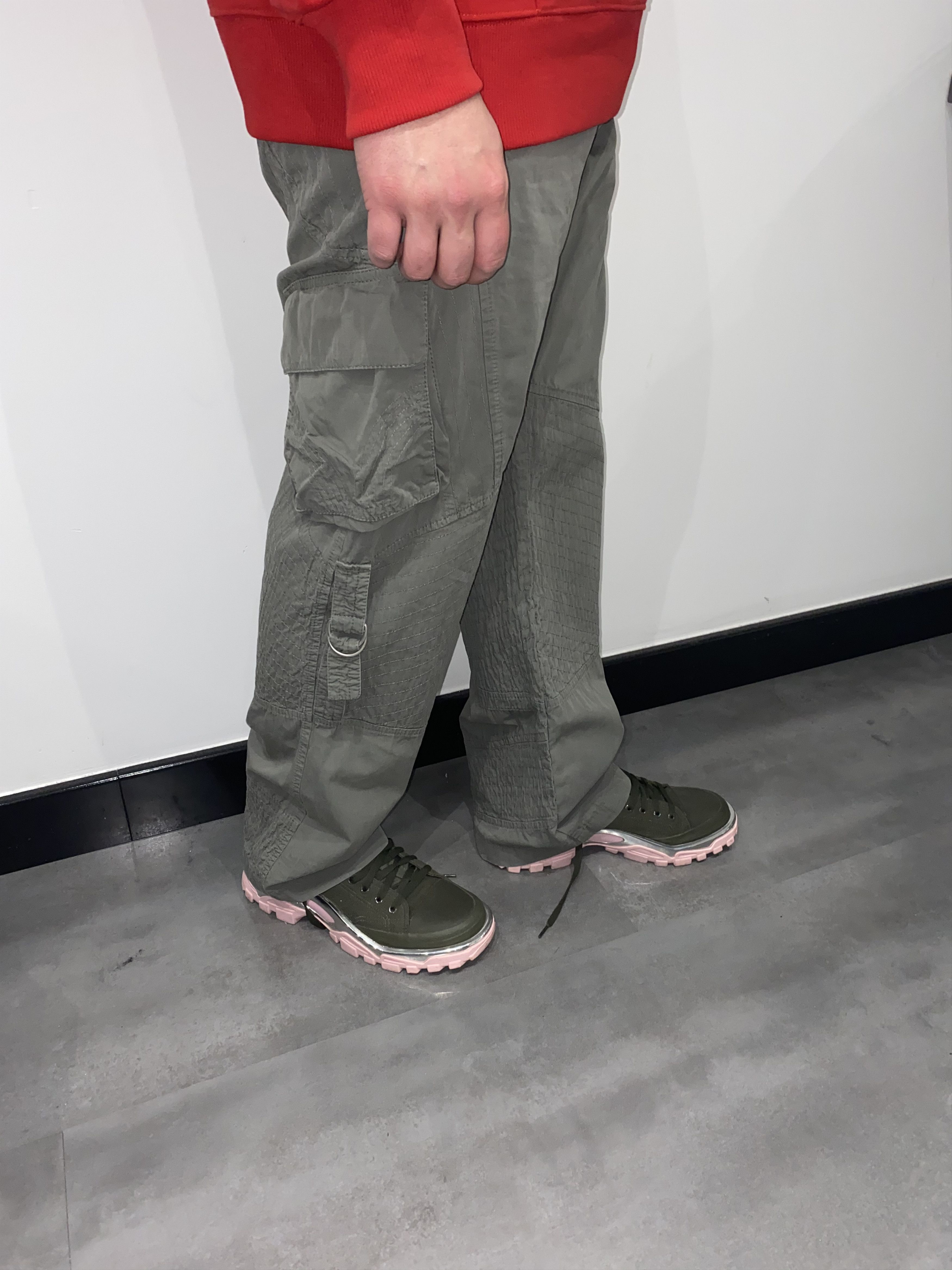 Dolce & Gabbana Archive Dolce Gabbana Olive Bondage Cargo Pants Size US 34 / EU 50 - 2 Thumbnail