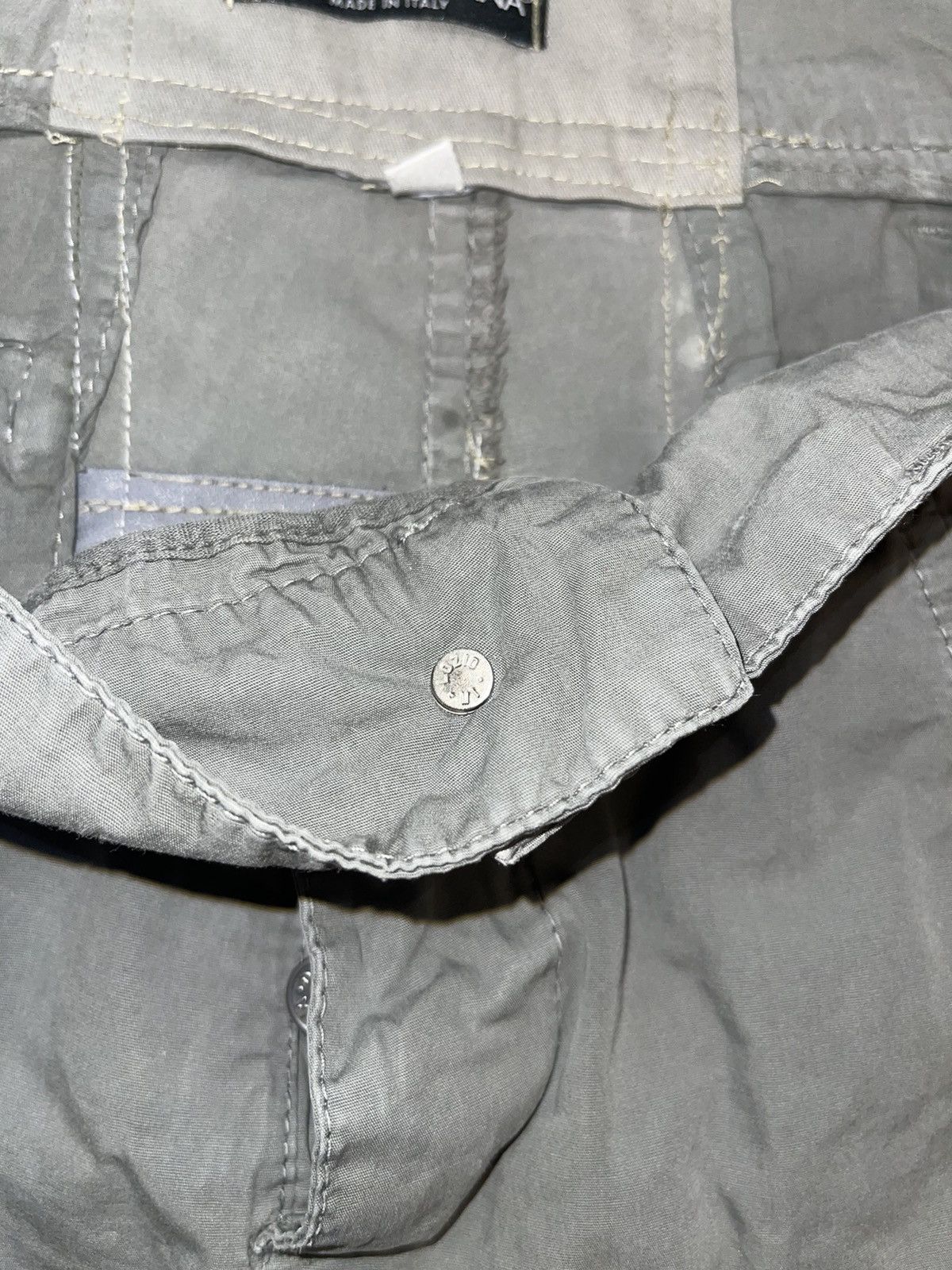 Dolce & Gabbana Archive Dolce Gabbana Olive Bondage Cargo Pants Size US 34 / EU 50 - 20 Thumbnail