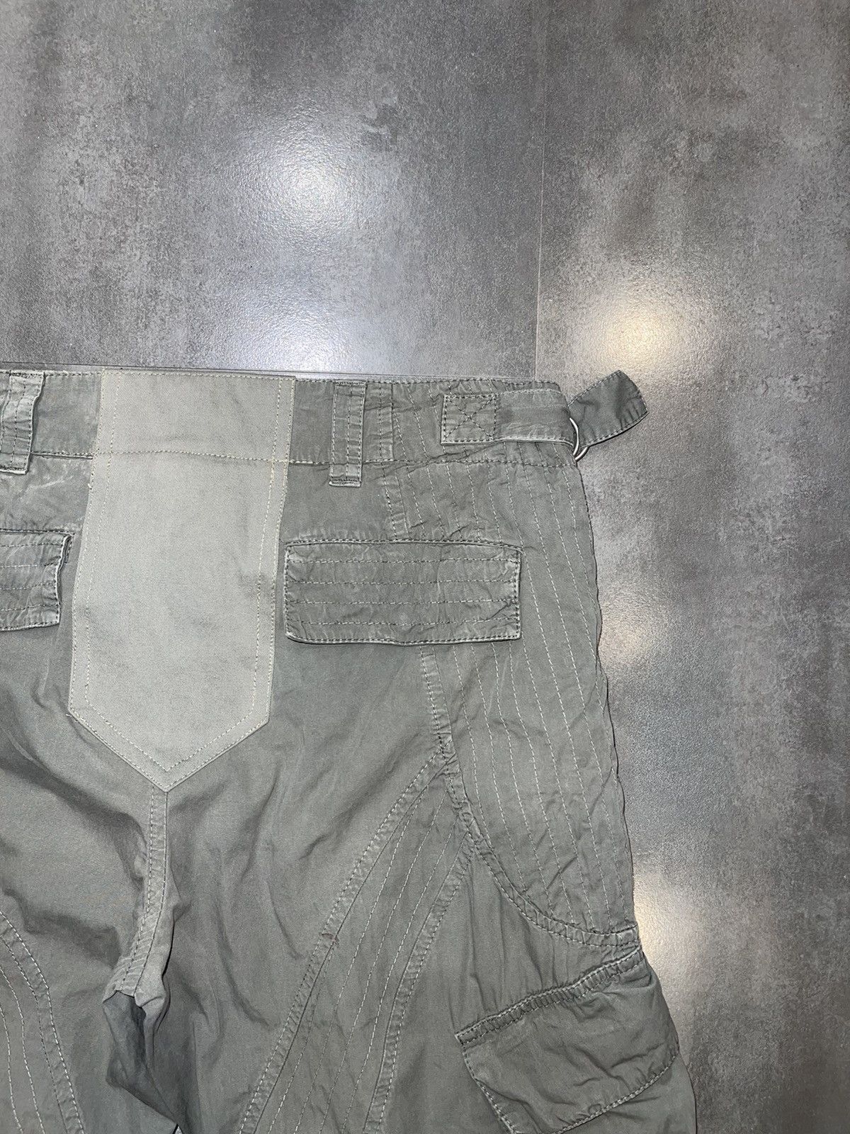 Dolce & Gabbana Archive Dolce Gabbana Olive Bondage Cargo Pants Size US 34 / EU 50 - 18 Thumbnail