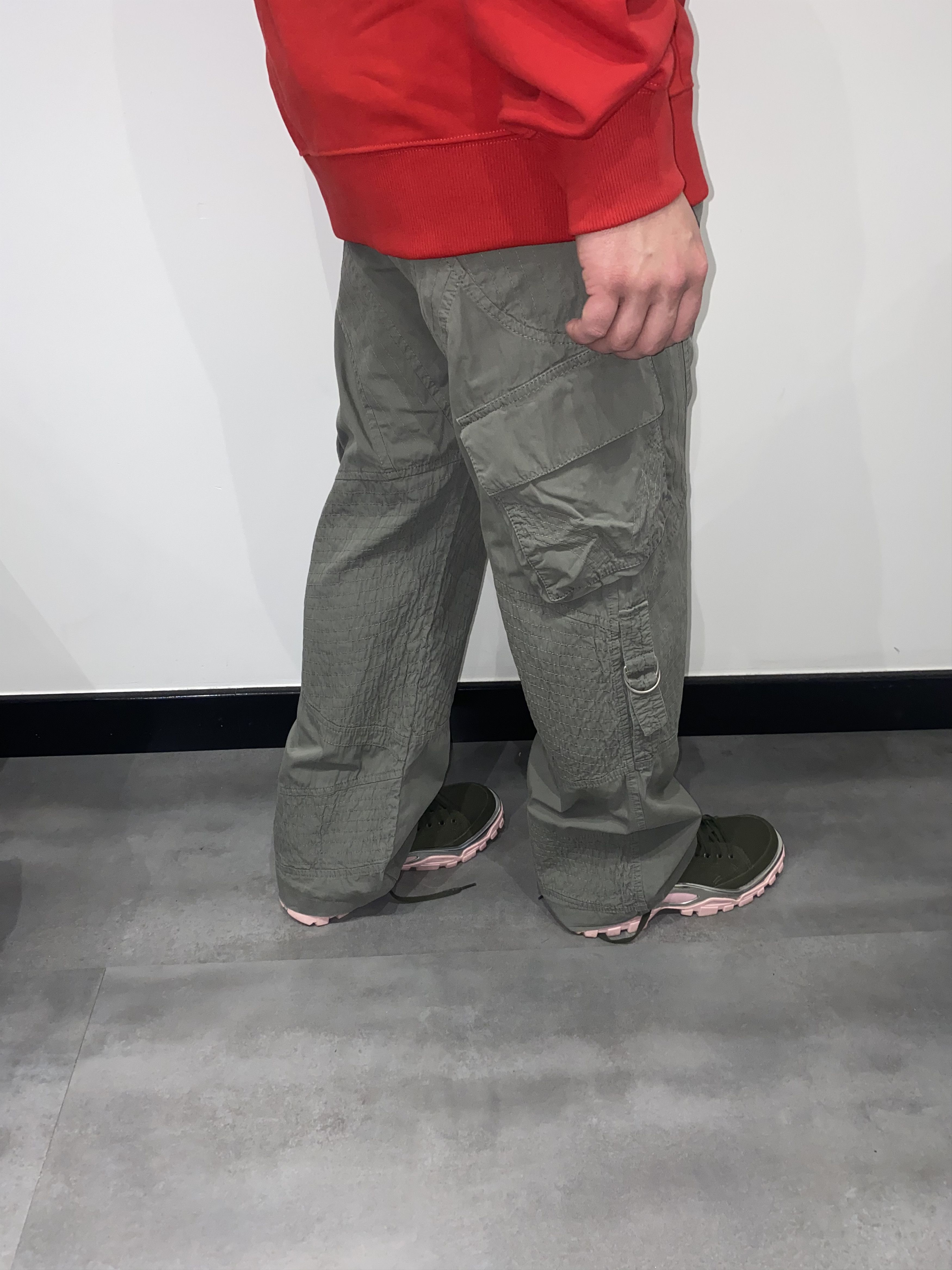 Dolce & Gabbana Archive Dolce Gabbana Olive Bondage Cargo Pants Size US 34 / EU 50 - 3 Thumbnail