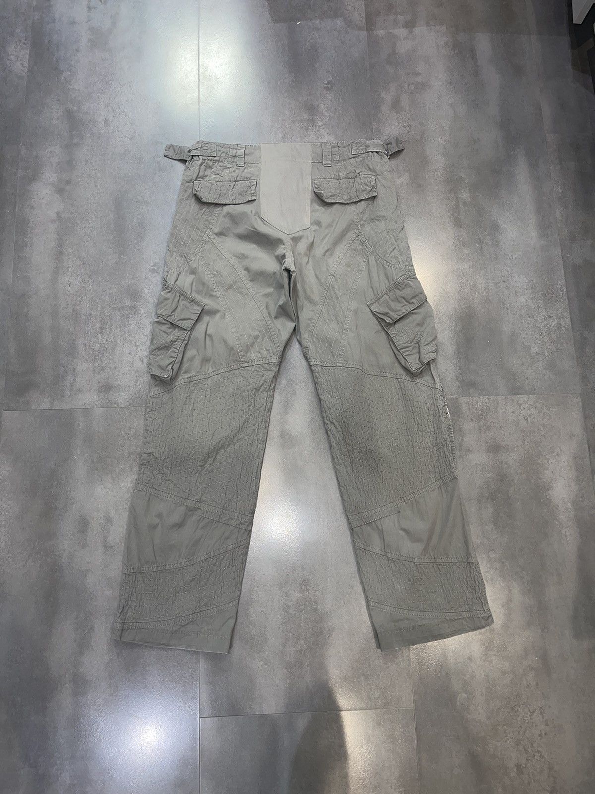 Dolce & Gabbana Archive Dolce Gabbana Olive Bondage Cargo Pants Size US 34 / EU 50 - 17 Thumbnail