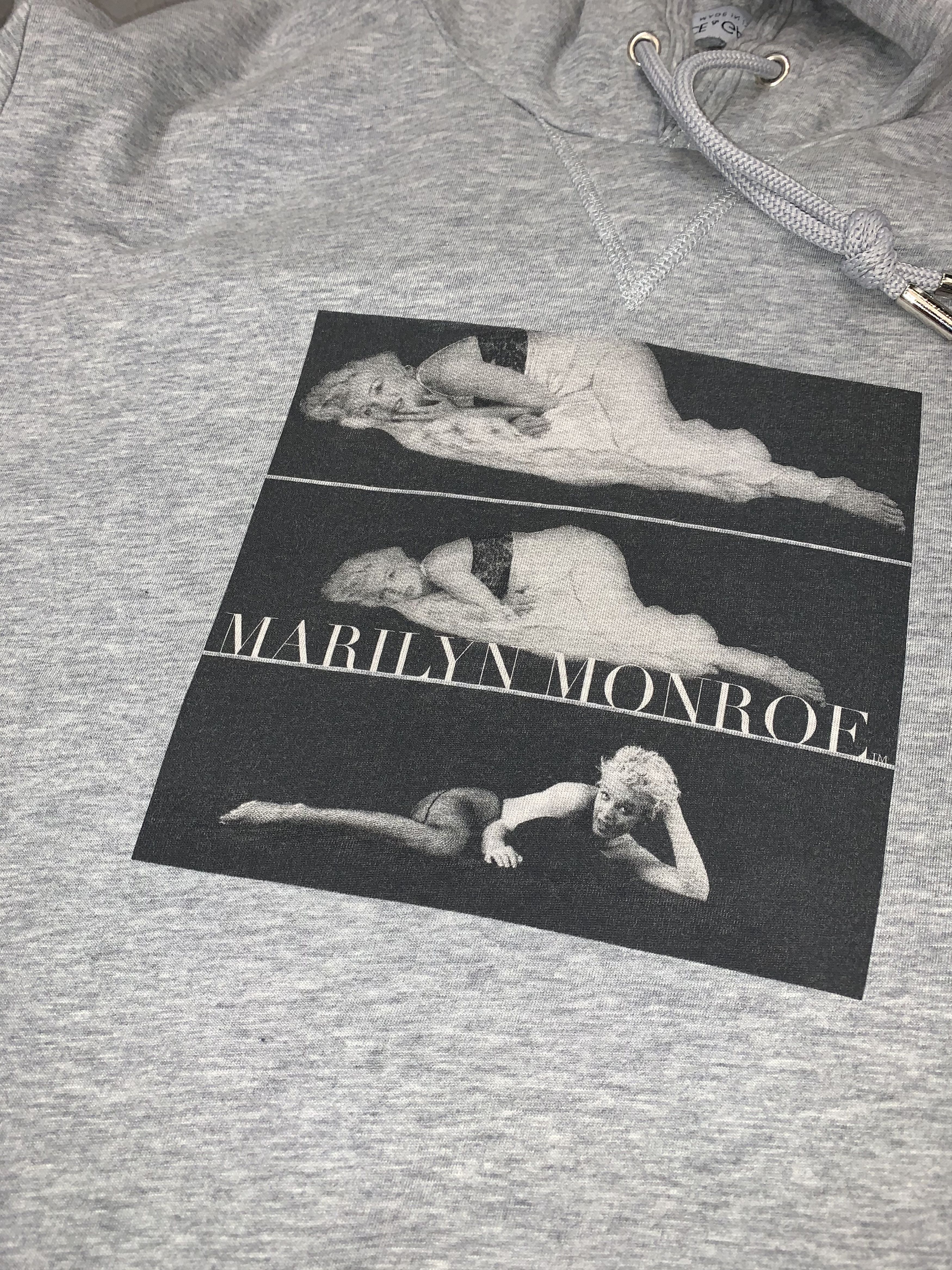 Dolce & Gabbana Dolce & Gabbana Marilyn Monroe Gray Inside Out Hoodie Size US M / EU 48-50 / 2 - 9 Thumbnail