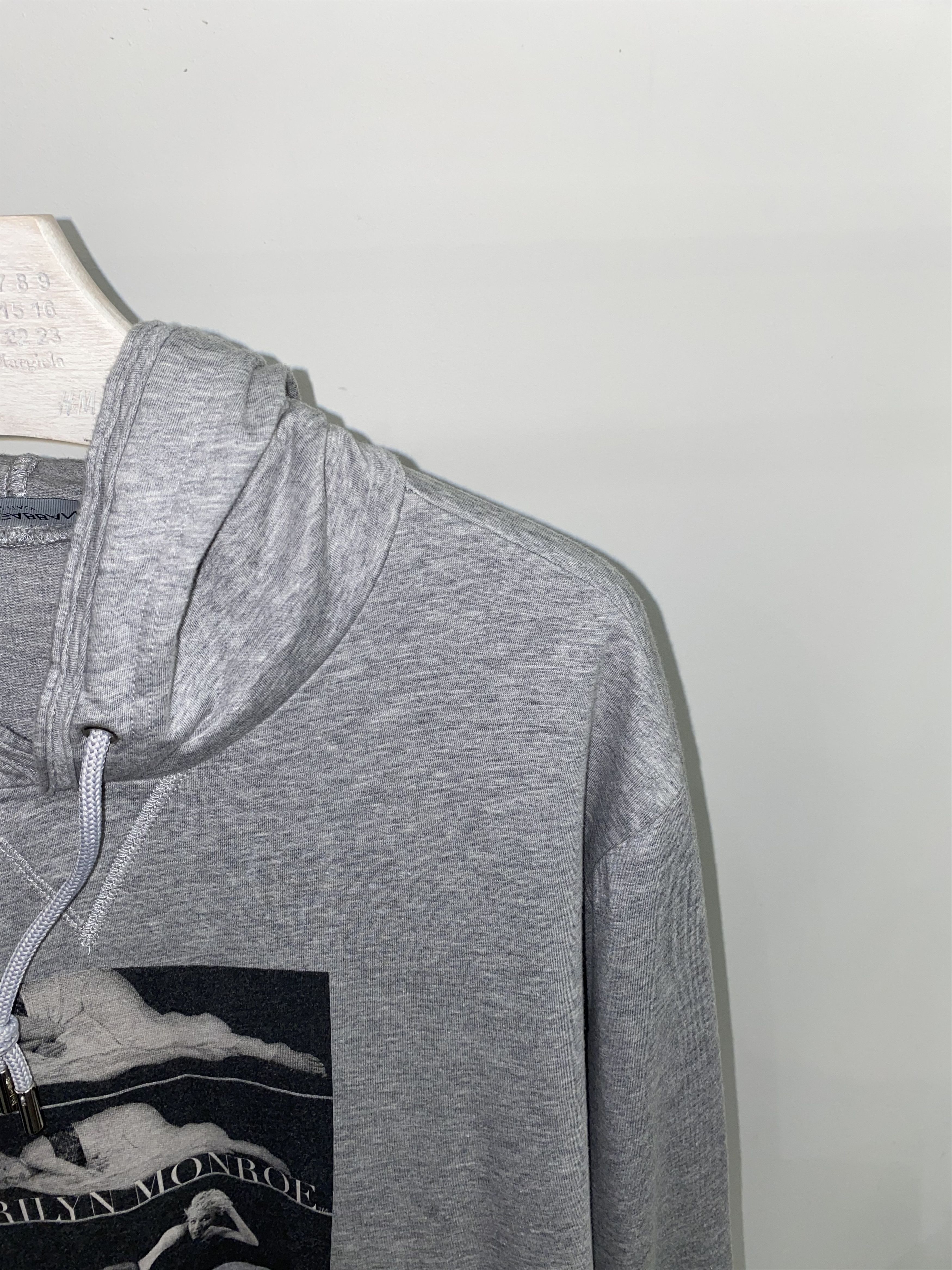 Dolce & Gabbana Dolce & Gabbana Marilyn Monroe Gray Inside Out Hoodie Size US M / EU 48-50 / 2 - 2 Thumbnail