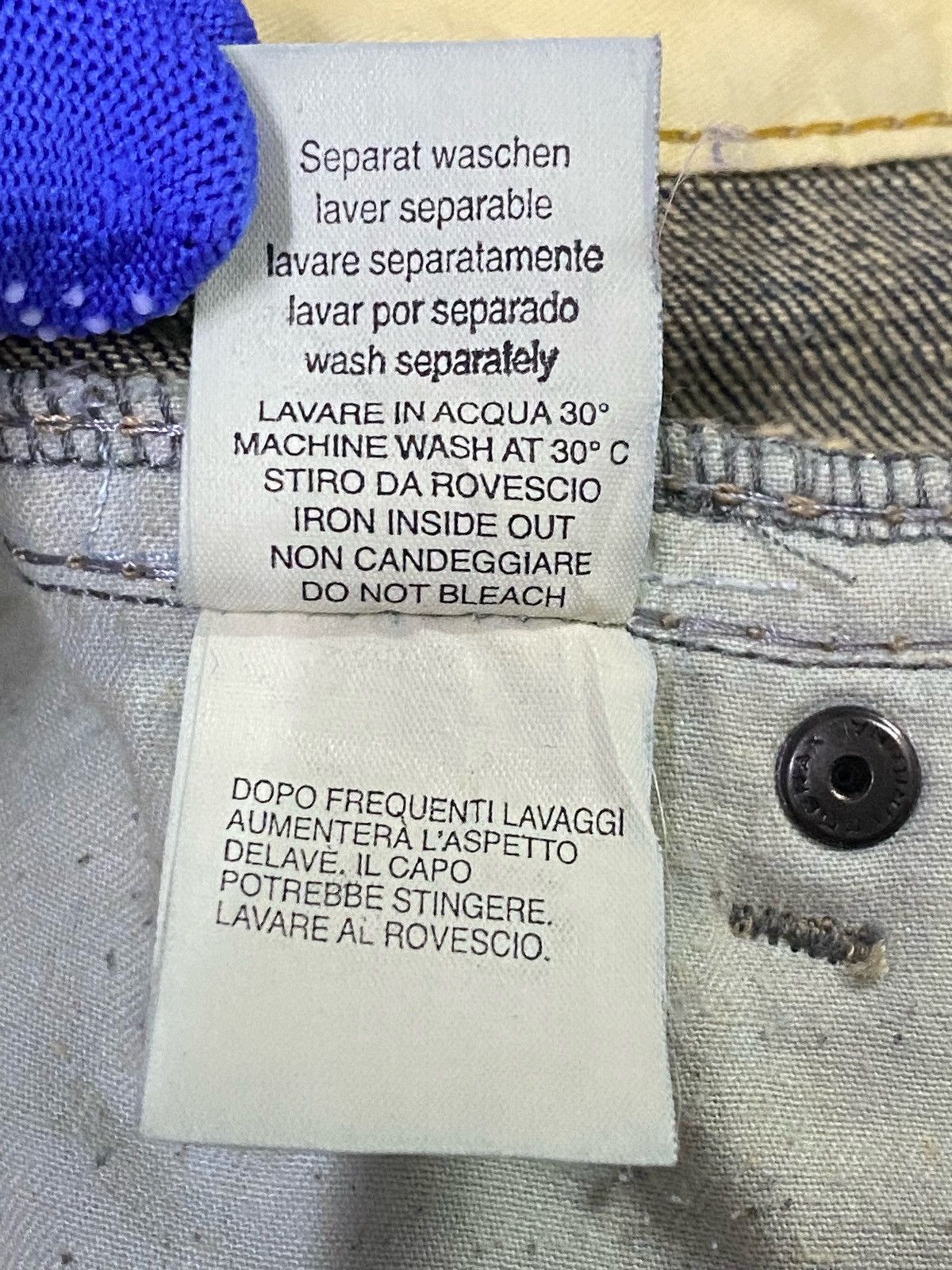 Neil Barrett Neil Barrett Ripped Distressed Denim Jeans Size US 32 / EU 48 - 13 Thumbnail