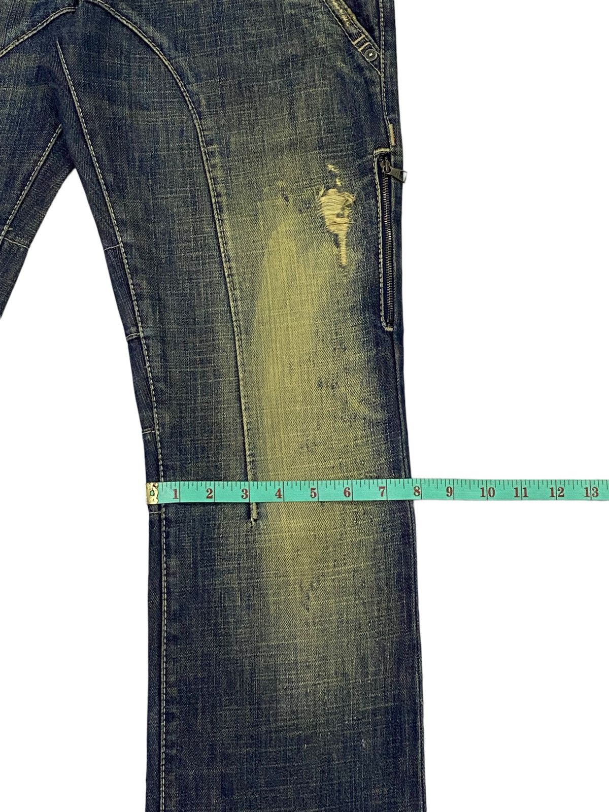 Neil Barrett Neil Barrett Ripped Distressed Denim Jeans Size US 32 / EU 48 - 9 Thumbnail