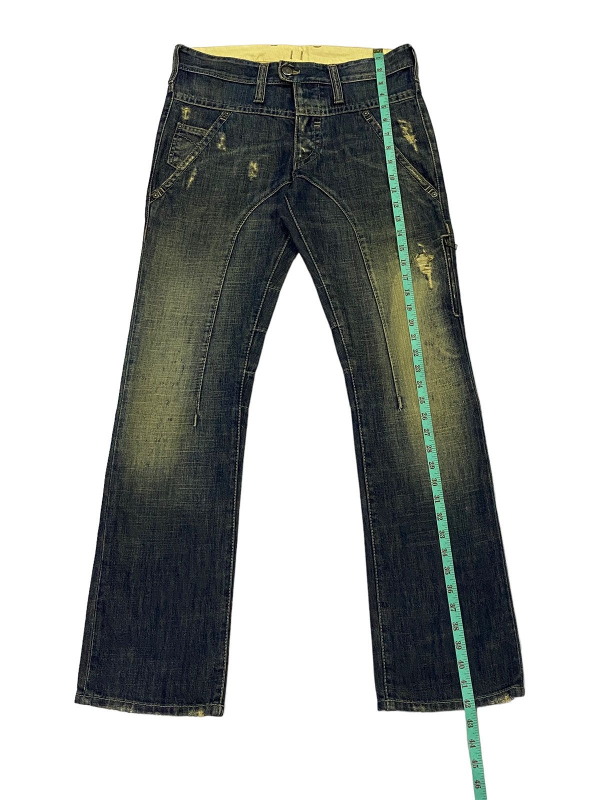 Neil Barrett Neil Barrett Ripped Distressed Denim Jeans Size US 32 / EU 48 - 6 Thumbnail