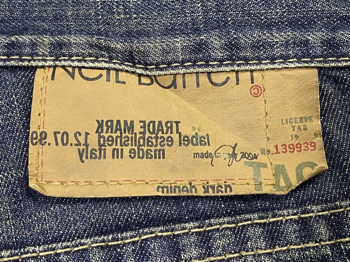 Neil Barrett Neil Barrett Ripped Distressed Denim Jeans Size US 32 / EU 48 - 14 Thumbnail