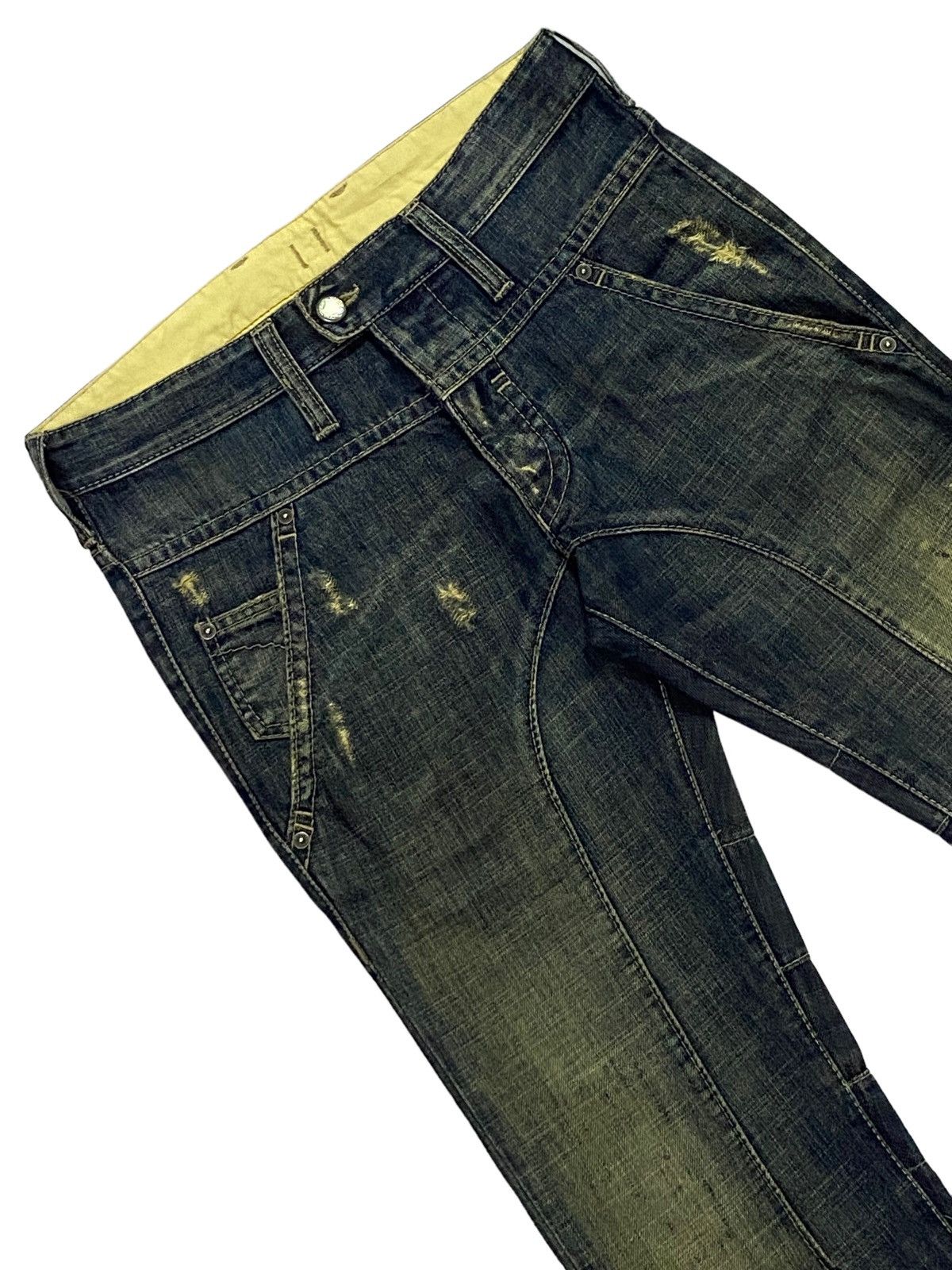 Neil Barrett Neil Barrett Ripped Distressed Denim Jeans Size US 32 / EU 48 - 20 Thumbnail