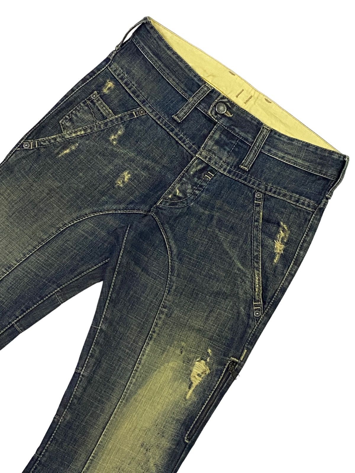 Neil Barrett Neil Barrett Ripped Distressed Denim Jeans Size US 32 / EU 48 - 19 Thumbnail