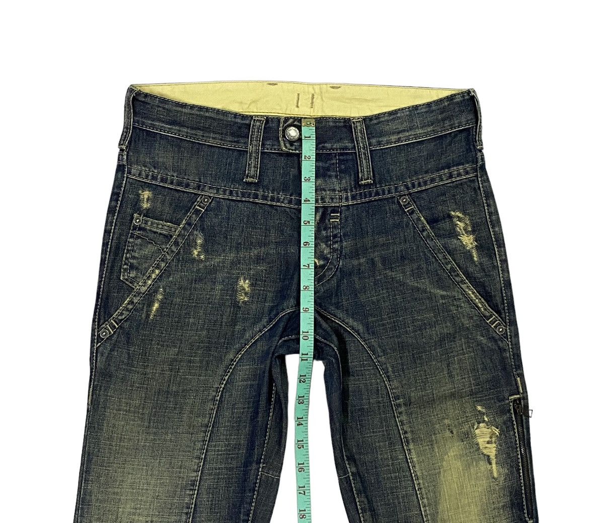 Neil Barrett Neil Barrett Ripped Distressed Denim Jeans Size US 32 / EU 48 - 4 Thumbnail