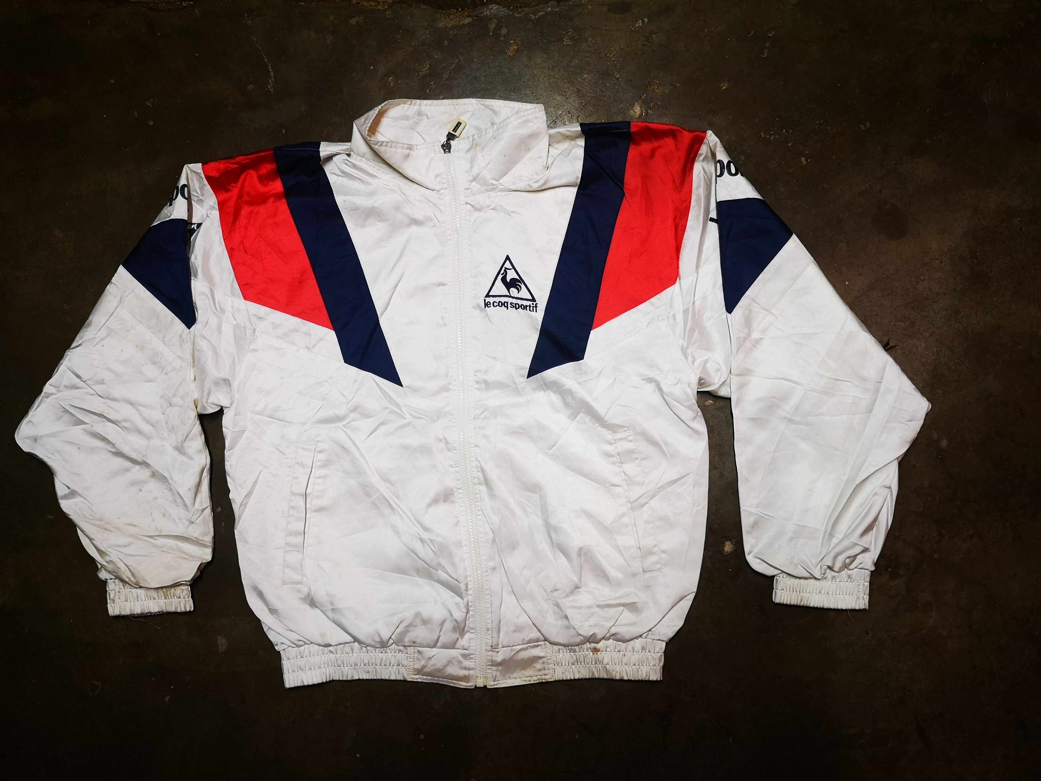 Le Coq Sportif × Vintage Windbreaker Le Coq Sportif Size US M / EU 48-50 / 2 - 2 Thumbnail