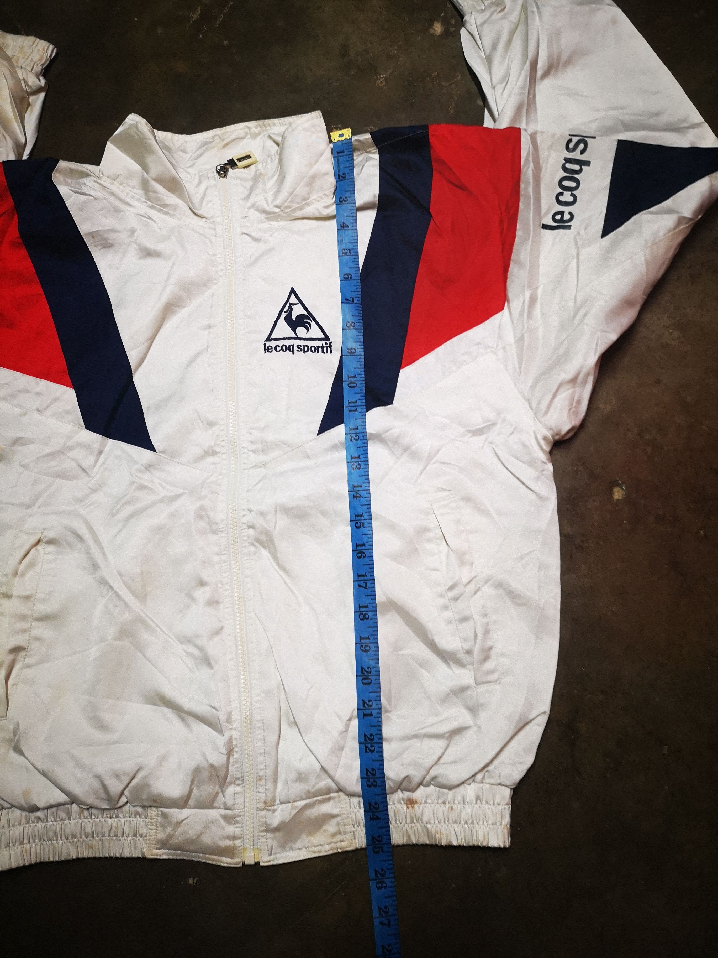Le Coq Sportif × Vintage Windbreaker Le Coq Sportif Size US M / EU 48-50 / 2 - 11 Thumbnail