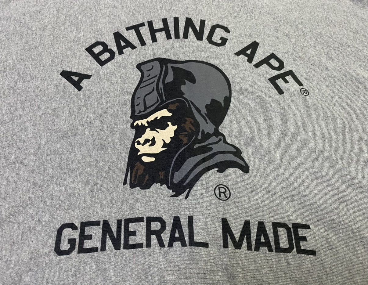 Bape General Made Full Zip Hoodie Size US M / EU 48-50 / 2 - 3 Thumbnail