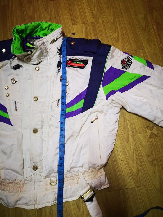 Rare Design Vintage Brand Ellesse Ski Jacket 1990s 