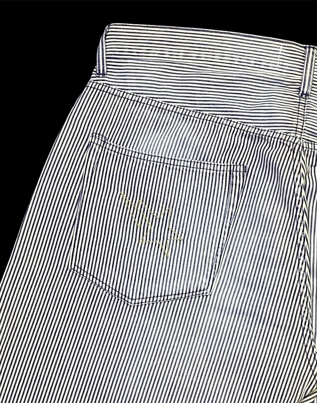 Bape A Bathing Ape Hickory Stripe Pants Size US 37 - 10 Thumbnail