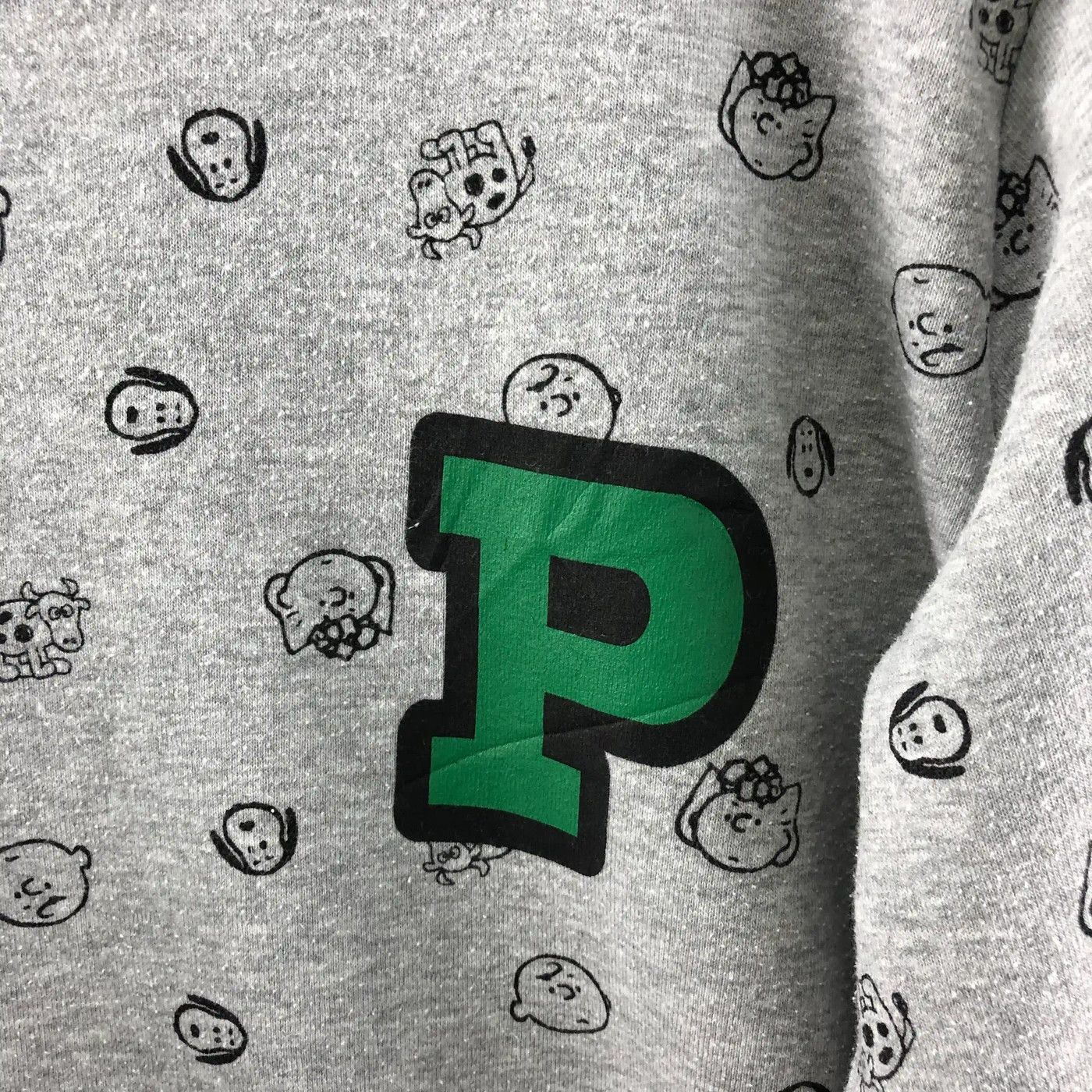 Japanese Brand × Peanuts Vintage Grey Full Print Peanuts Sweatshirt #0002 Size US M / EU 48-50 / 2 - 4 Thumbnail