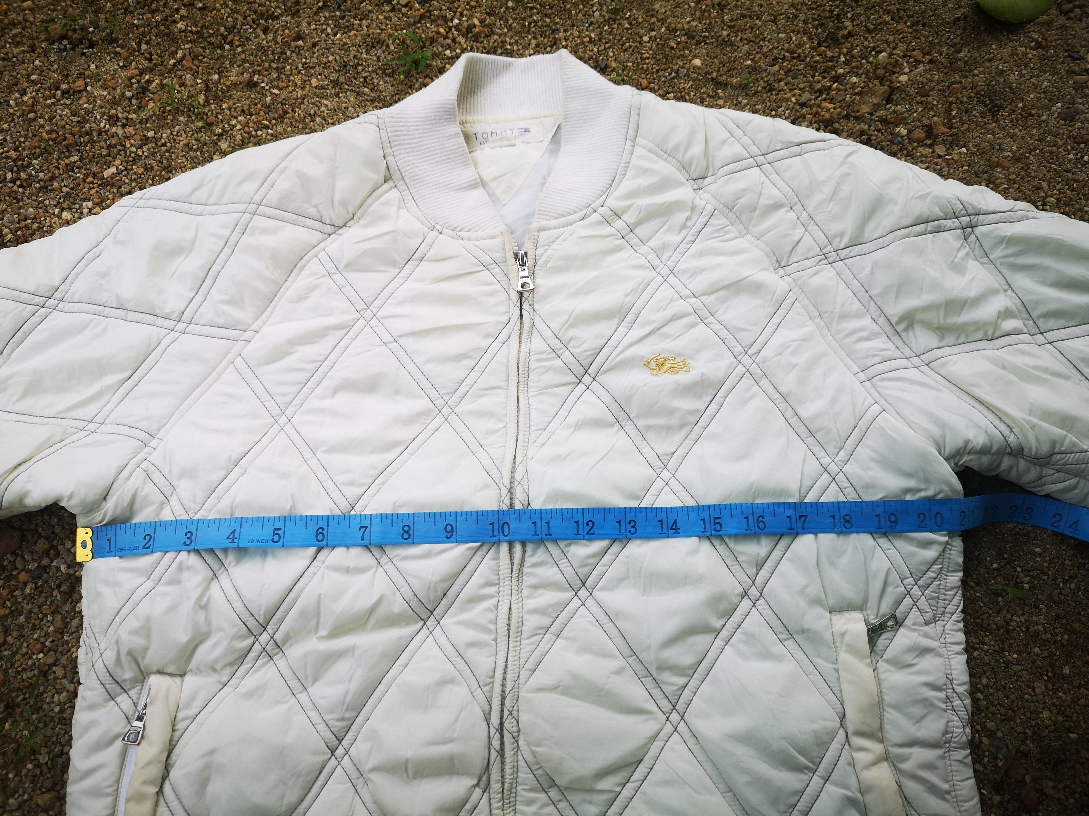Tommy Hilfiger Vintage Tommy Quilted Zipper Jacket Size US XL / EU 56 / 4 - 15 Thumbnail