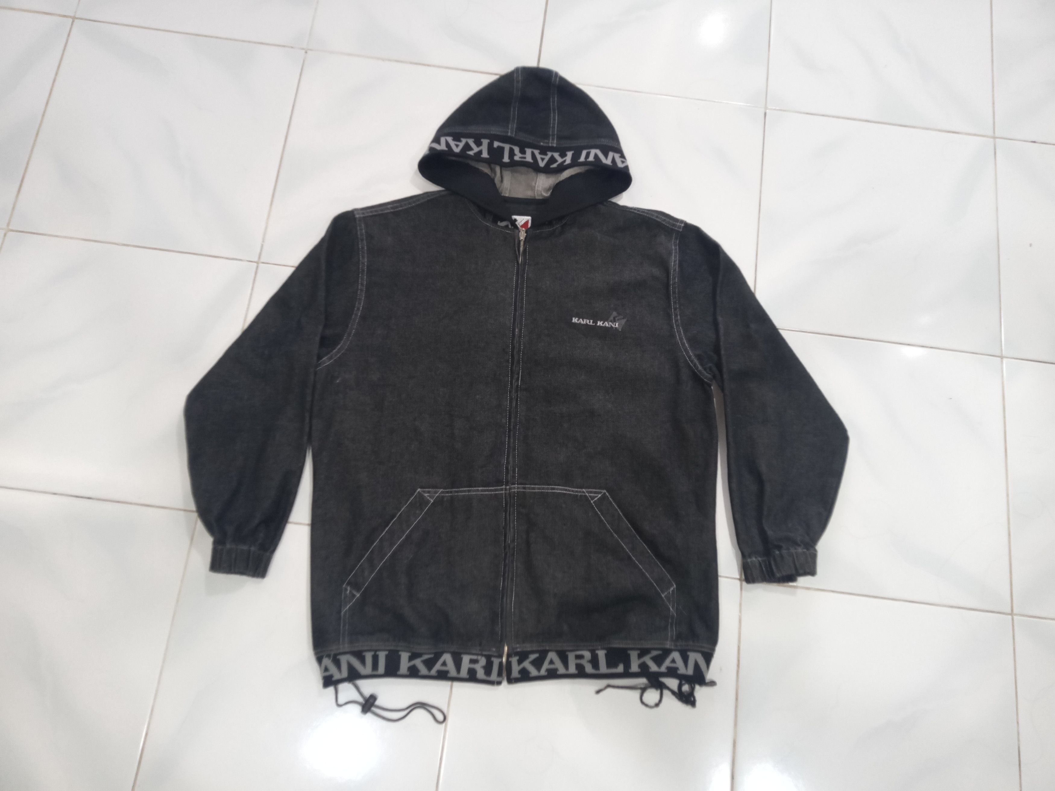 Karl Kani Rare karl kani denim jeans hoodie streetwear jacket vintage Size US M / EU 48-50 / 2 - 1 Thumbnail