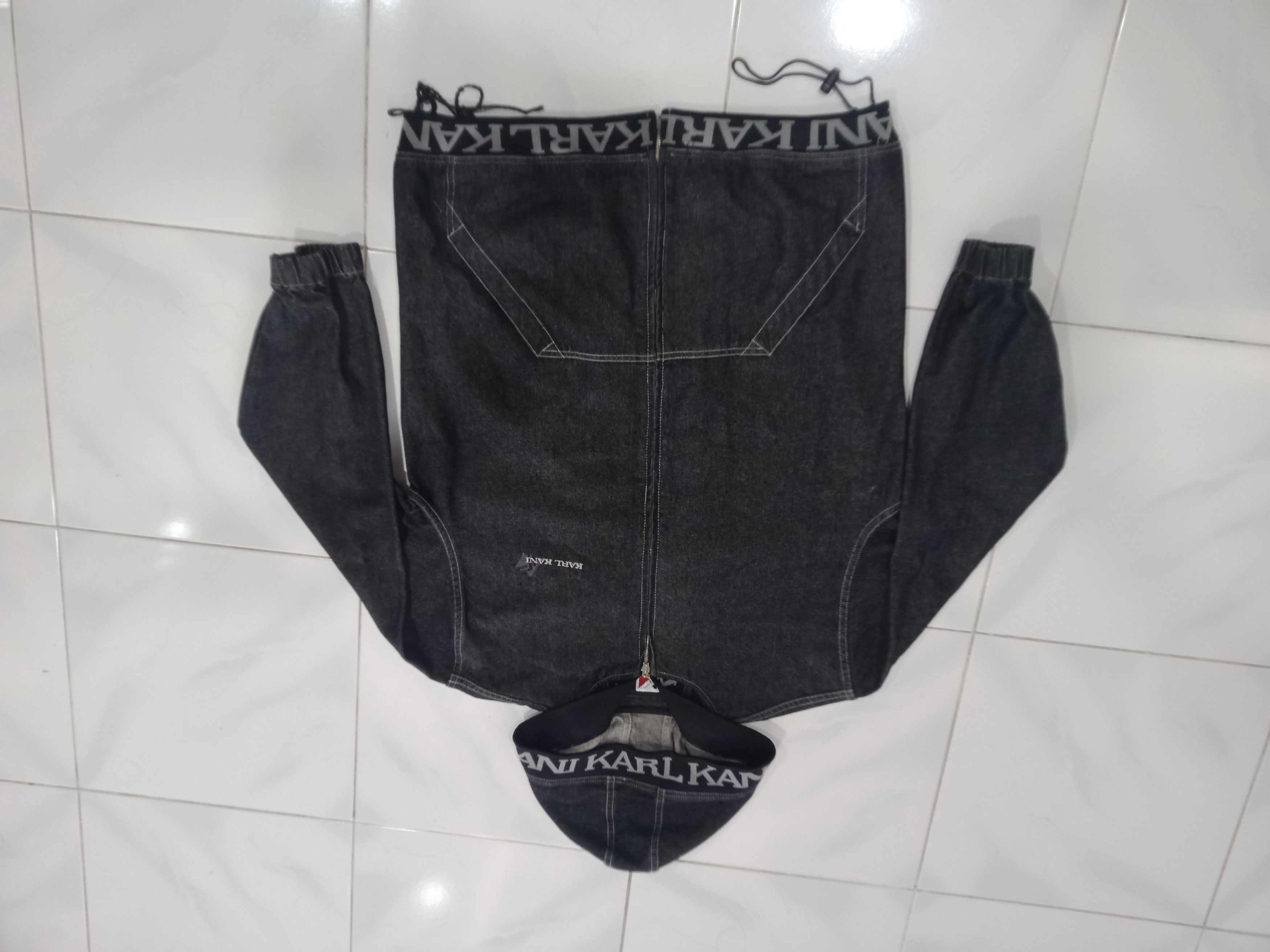 Karl Kani Rare karl kani denim jeans hoodie streetwear jacket vintage Size US M / EU 48-50 / 2 - 2 Thumbnail