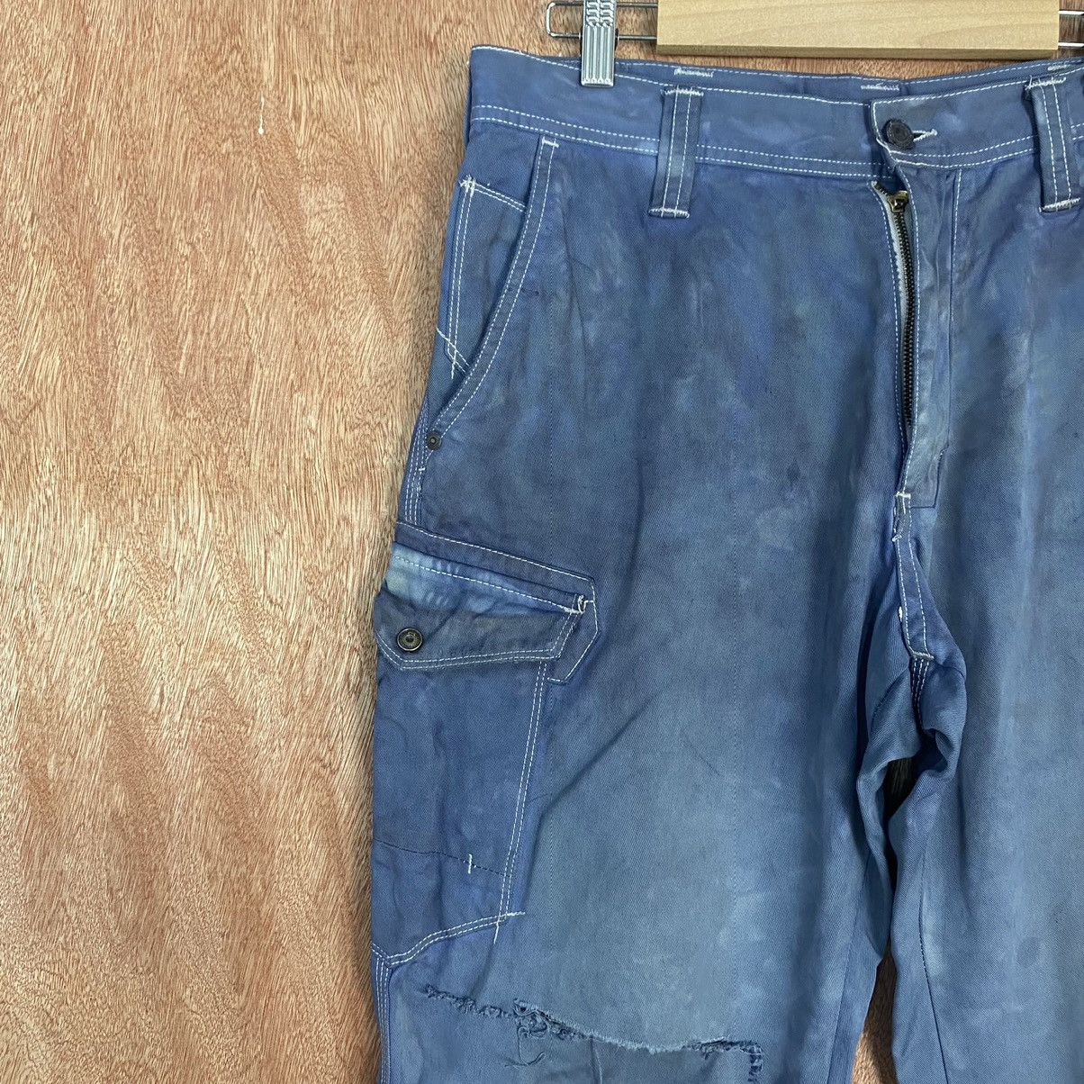 Japanese Brand Evenriver faded distressed Multipocket Cargo Pants #c786 Size US 30 / EU 46 - 5 Thumbnail