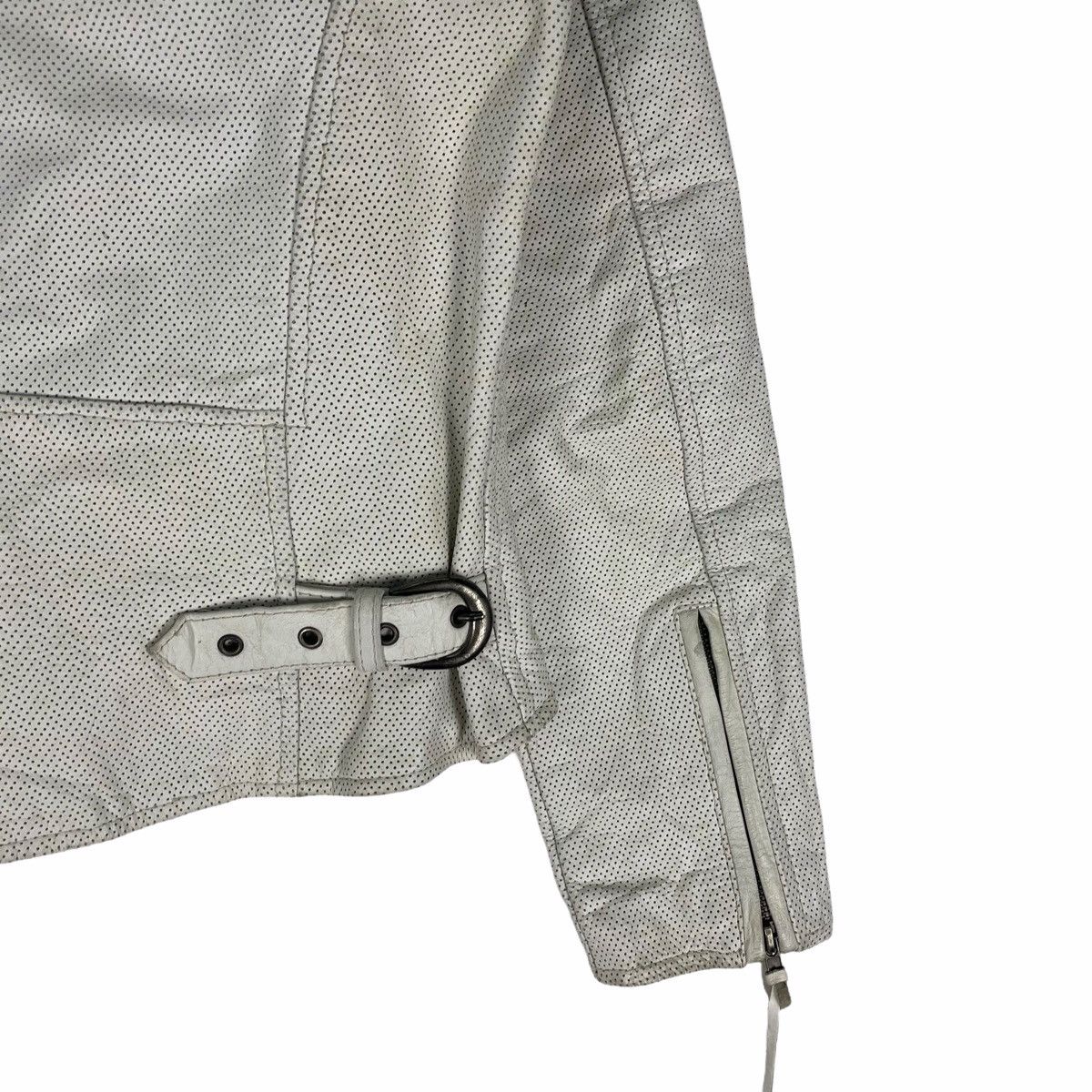Leather 🔥LINGOO LEATHER Bikers France Zipper Jacket Size US M / EU 48-50 / 2 - 6 Thumbnail