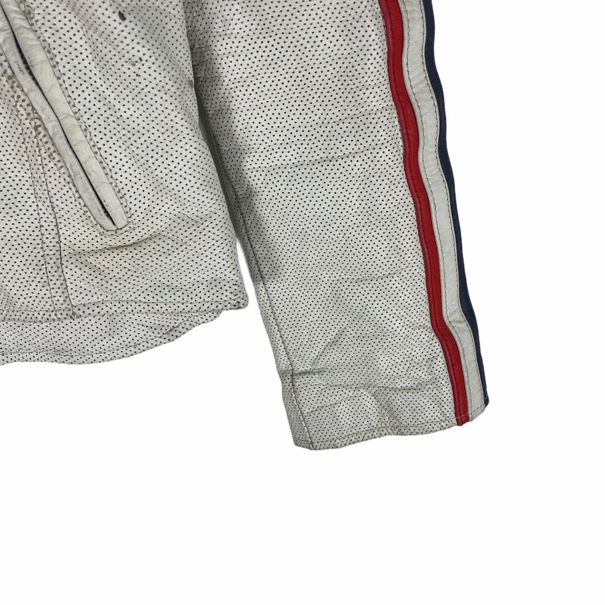 Leather 🔥LINGOO LEATHER Bikers France Zipper Jacket Size US M / EU 48-50 / 2 - 4 Thumbnail