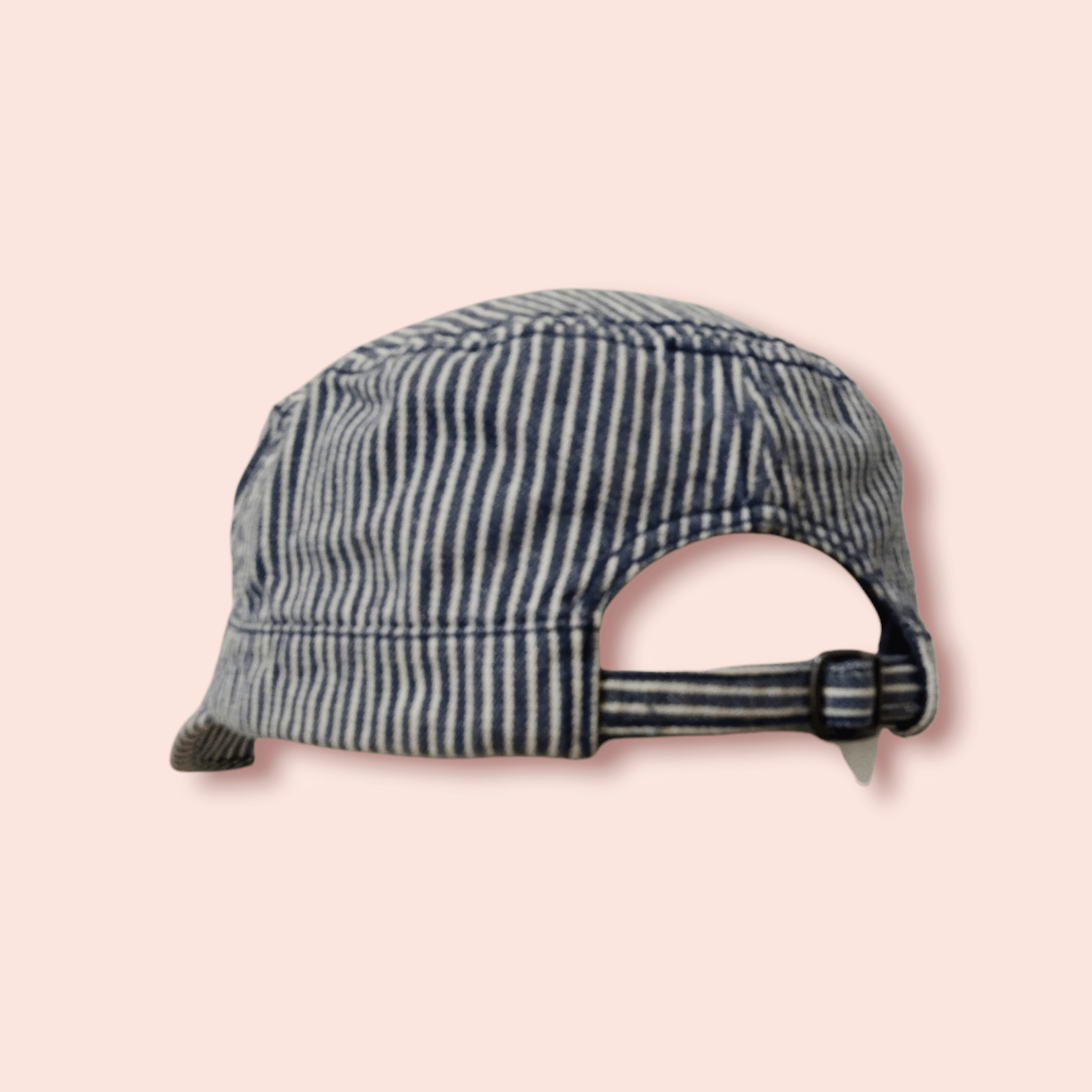 Jun Takahashi × Uniqlo × Vintage UNIQLO HICKORY STRIPES WORKER ARMY HAT Size ONE SIZE - 7 Thumbnail