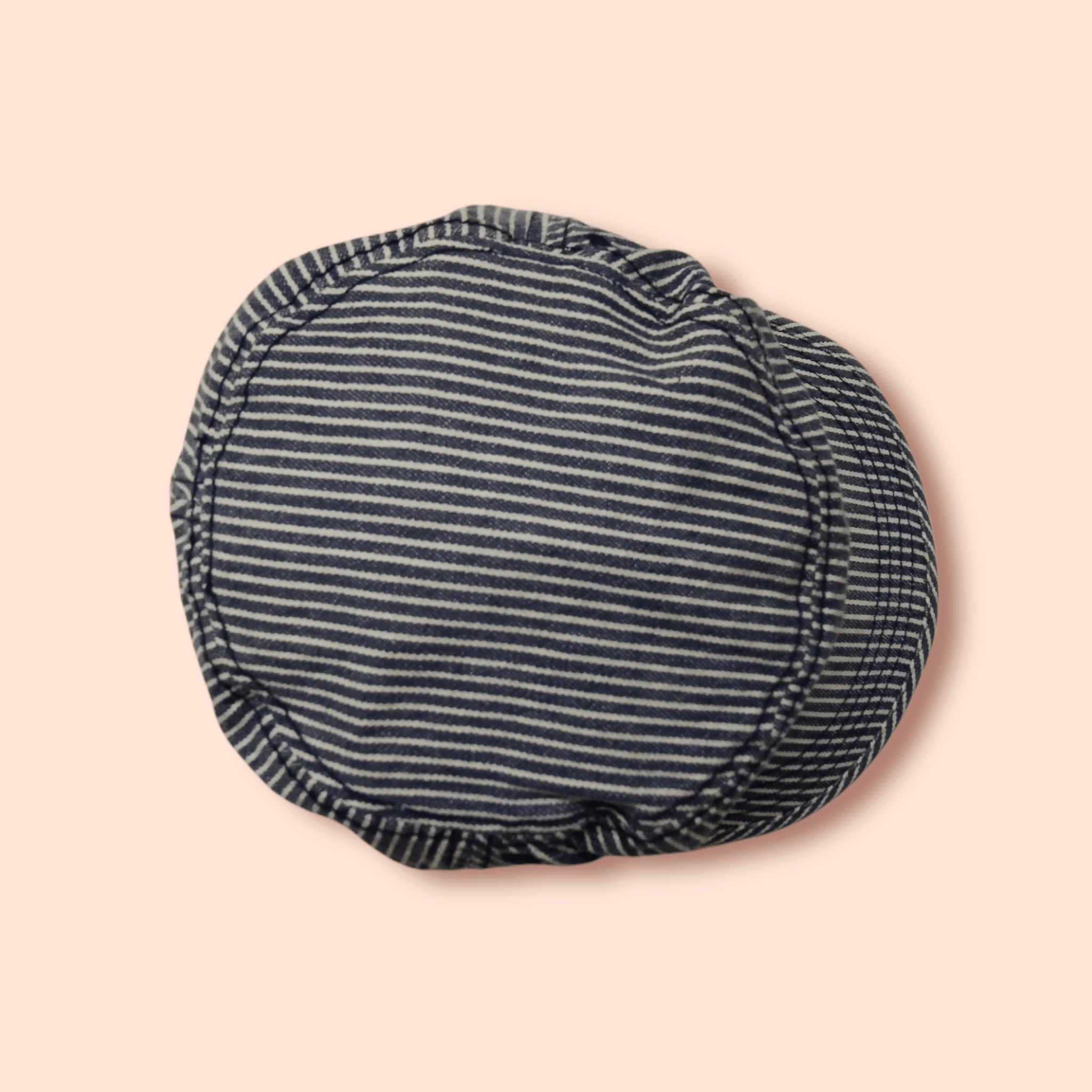 Jun Takahashi × Uniqlo × Vintage UNIQLO HICKORY STRIPES WORKER ARMY HAT Size ONE SIZE - 9 Thumbnail