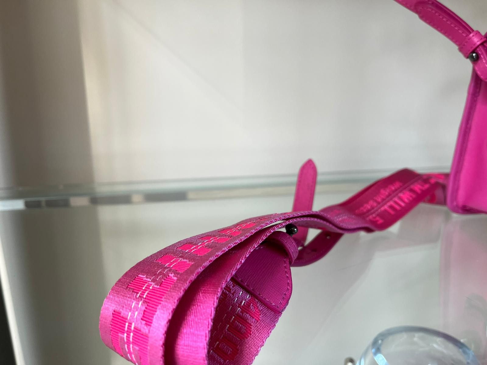 Off-White o1rshd1 Binder Clip Bag in Pink Color Size ONE SIZE - 7 Thumbnail