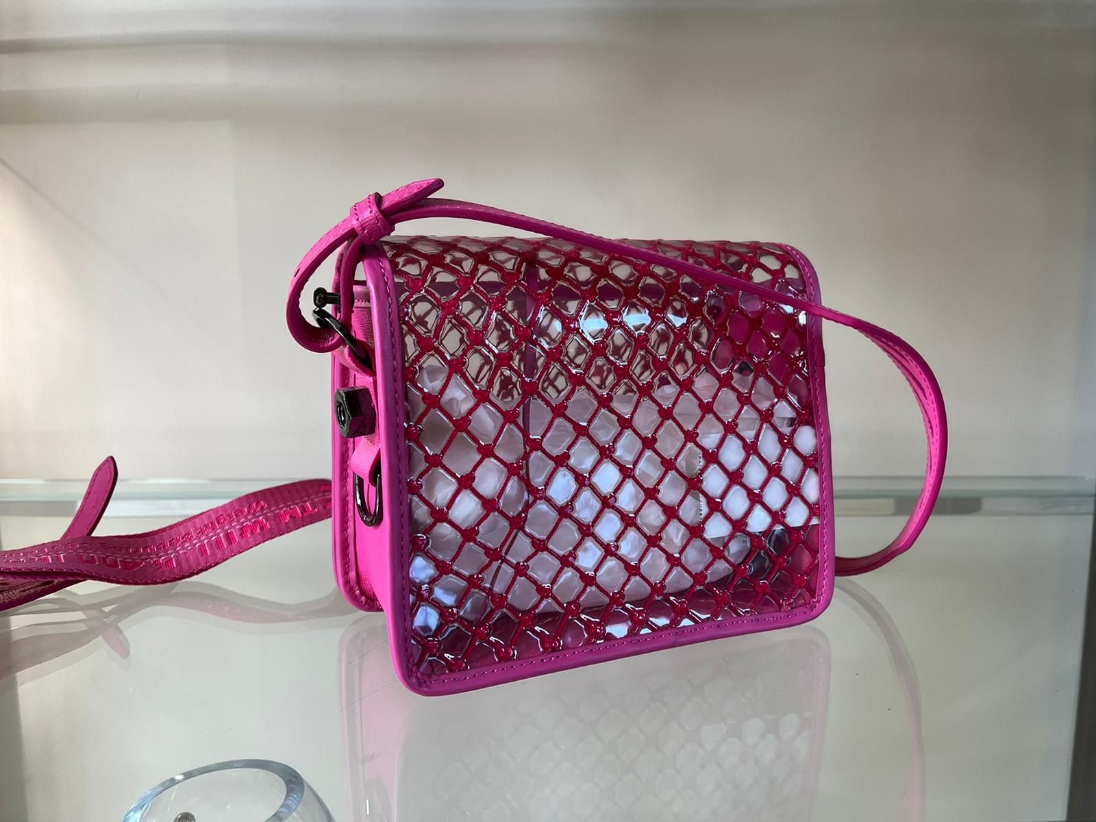 Off-White o1rshd1 Binder Clip Bag in Pink Color Size ONE SIZE - 11 Thumbnail