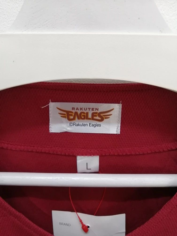 Japanese Brand RAKUTEN EAGLES Baseball Shirt Size US L / EU 52-54 / 3 - 3 Thumbnail