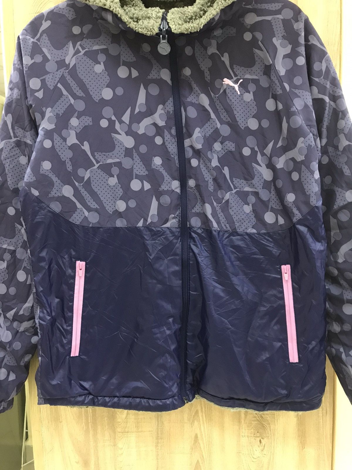 Puma Puma Reversible Fleece Jacket Size US M / EU 48-50 / 2 - 11 Thumbnail