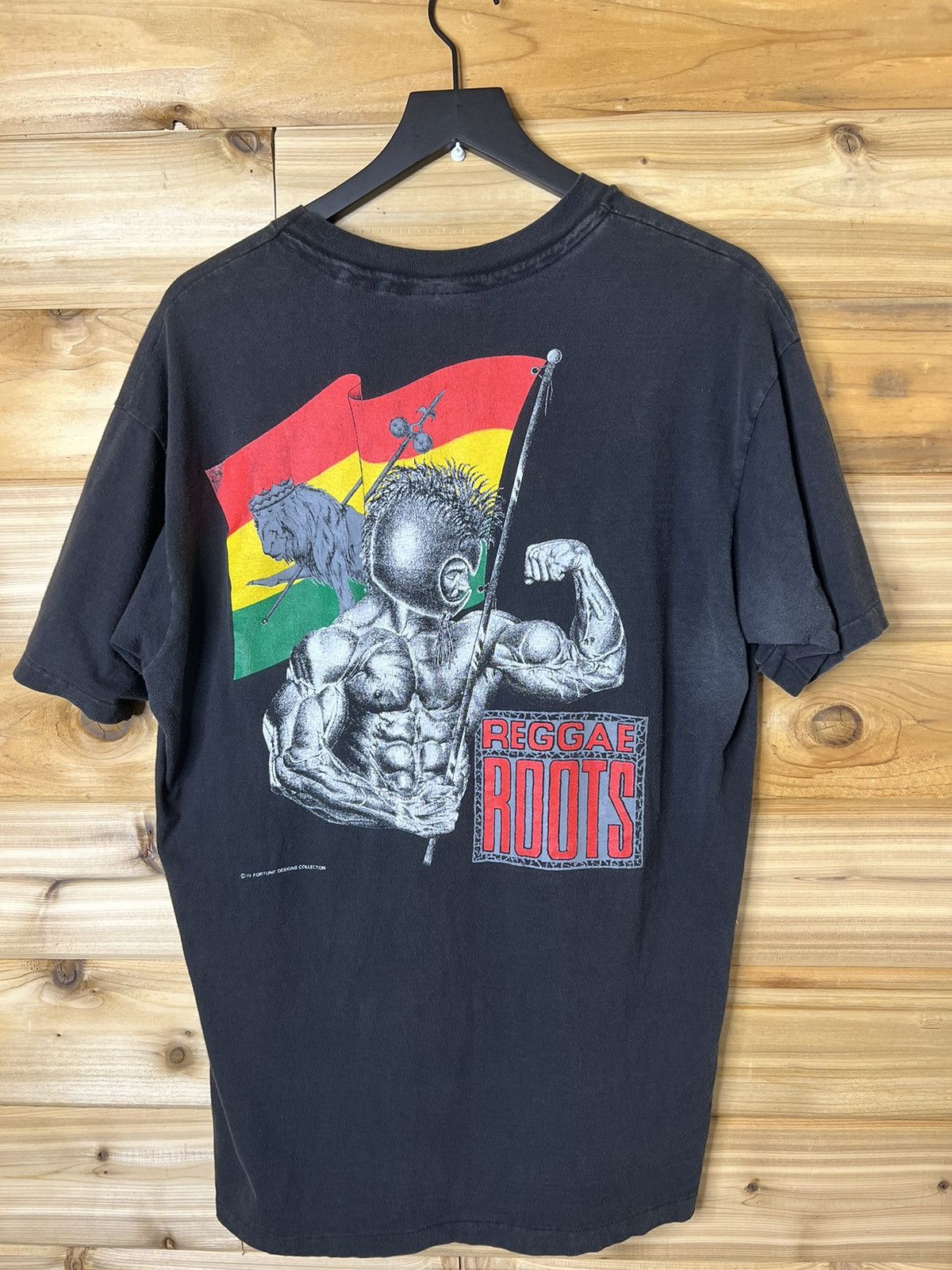 Vintage 90s Hawaiian Strength Vintage Jawaiian Tee Size US XL / EU 56 / 4 - 2 Thumbnail
