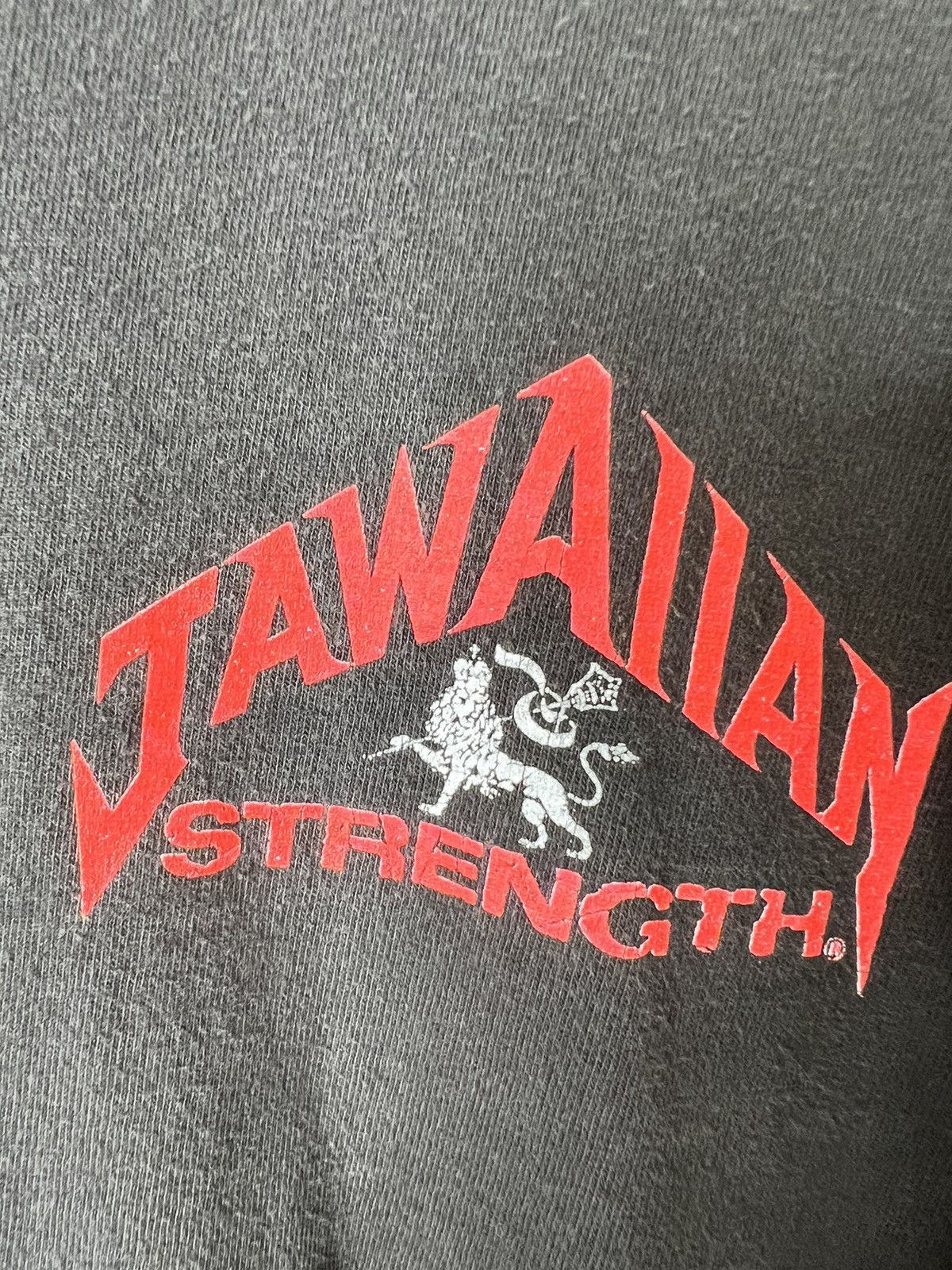 Vintage 90s Hawaiian Strength Vintage Jawaiian Tee Size US XL / EU 56 / 4 - 5 Thumbnail