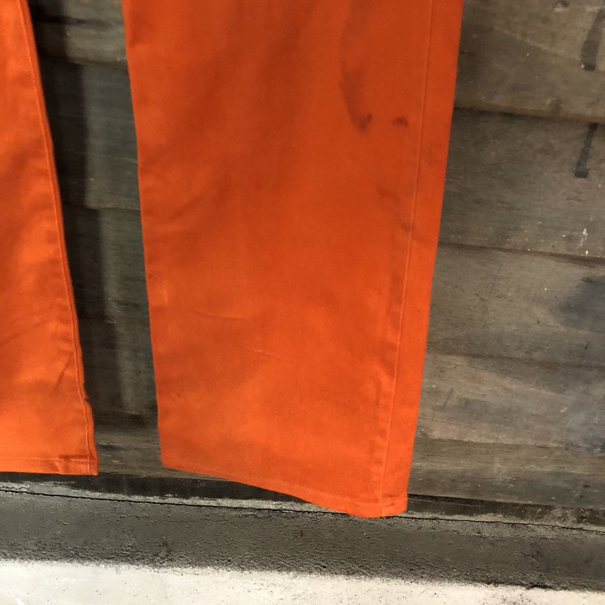 Japanese Brand Ru Jeans Orange Casual Pants #4644 Size US 28 / EU 44 - 7 Thumbnail